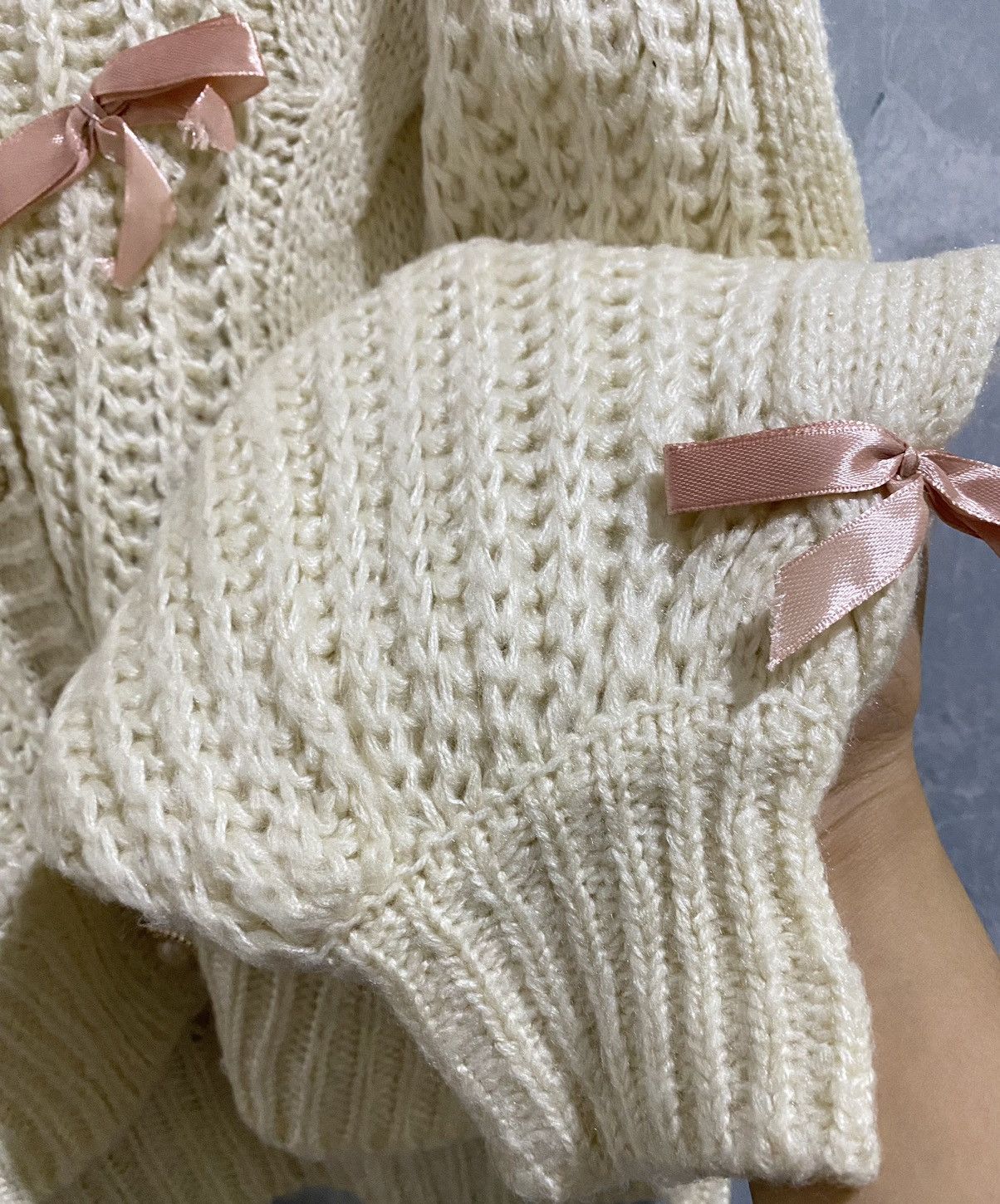 Japanese Brand × Vintage Vintage Olive des olive cable knit sweater Size M / US 6-8 / IT 42-44 - 3 Thumbnail