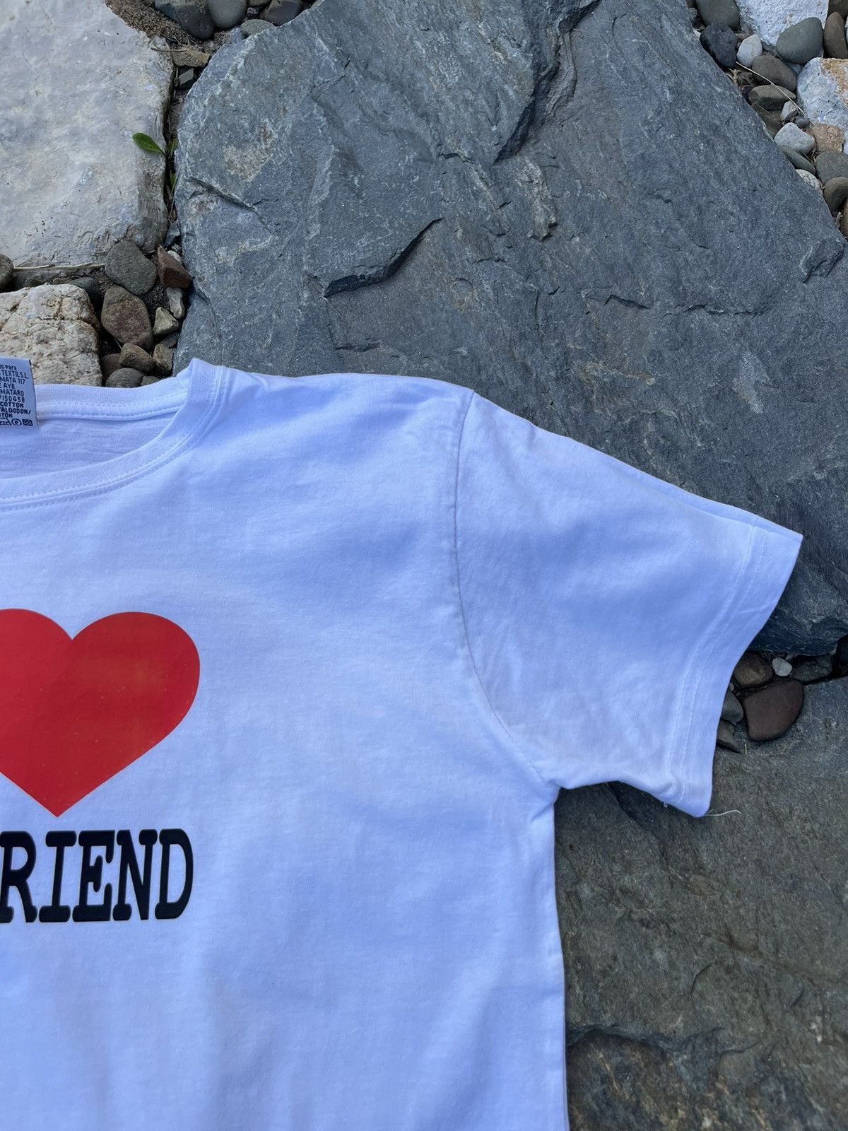 Vintage Vintage y2k I love <3 my girlfriend gf heart love tee tshirt Size US M / EU 48-50 / 2 - 3 Thumbnail