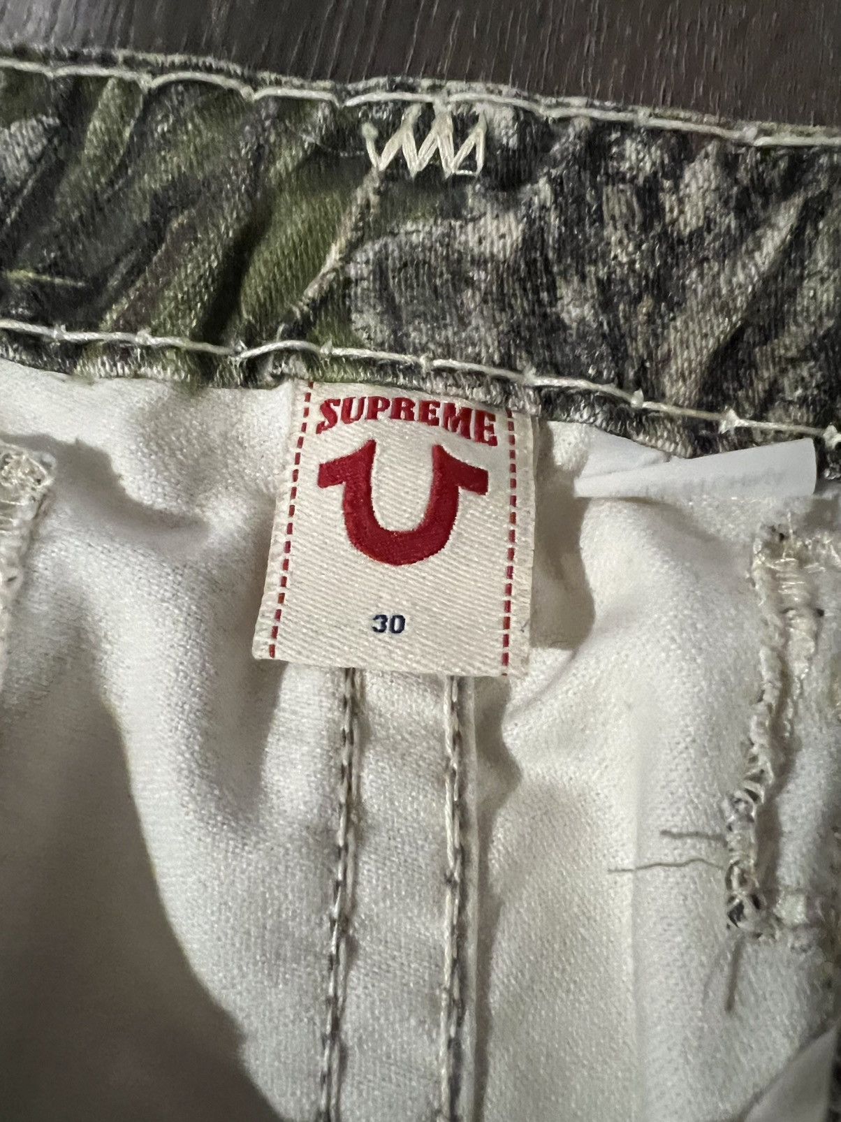 Supreme × True Religion Supreme True Religion Denim Cargo Pant Size US 30 / EU 46 - 4 Thumbnail