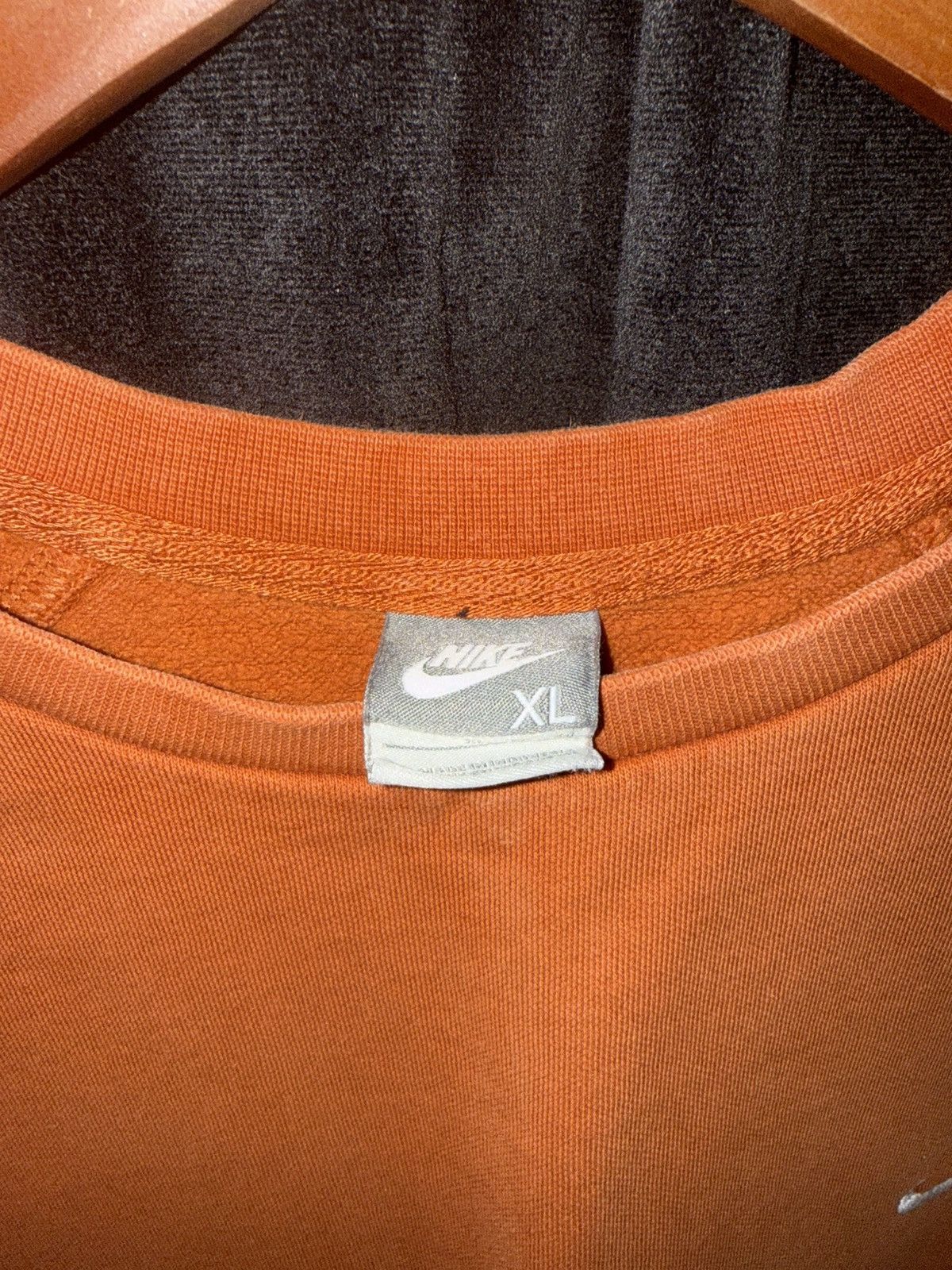 Nike Vintage Nike Crewneck Orange XL Size US XL / EU 56 / 4 - 5 Thumbnail