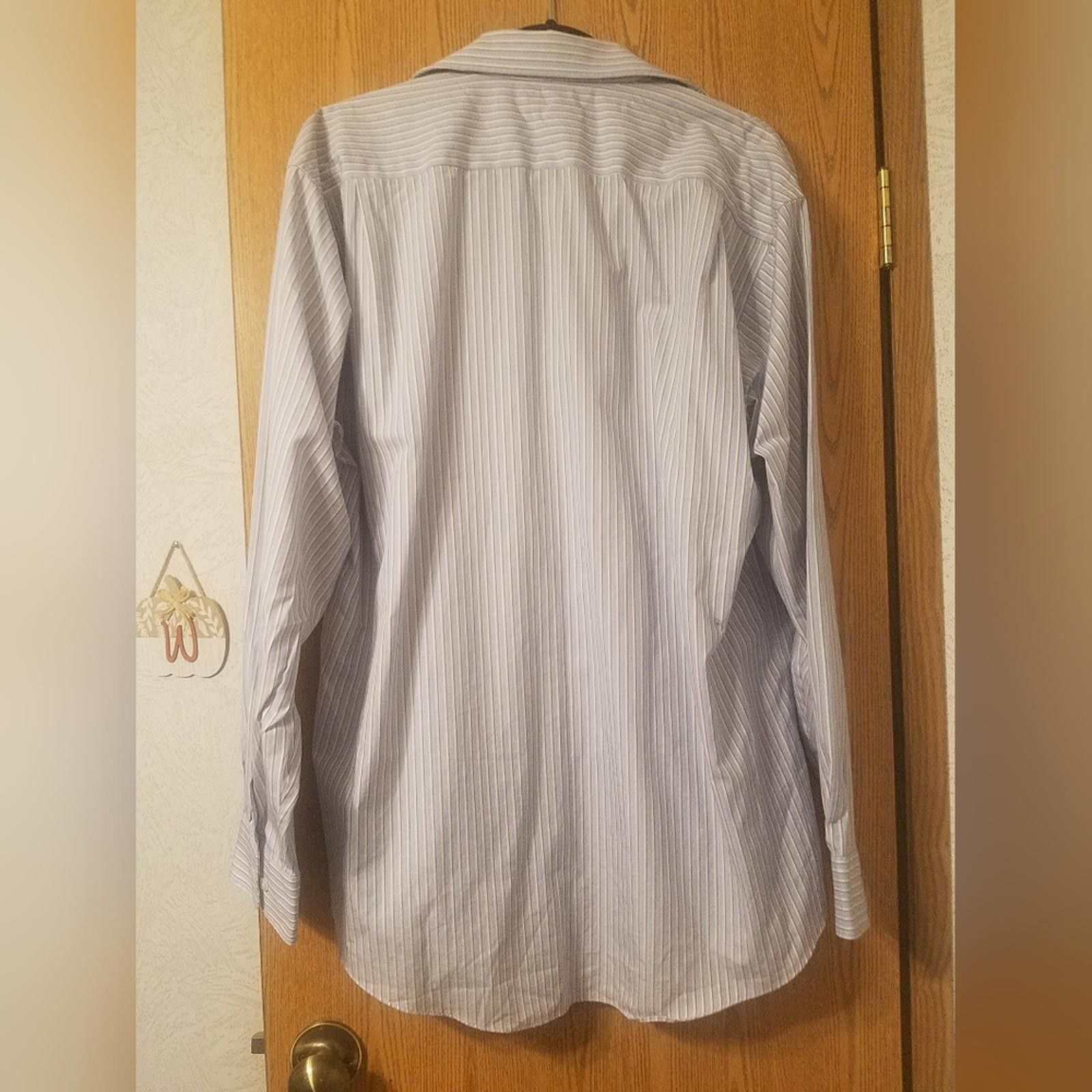 Van Heusen Joseph & Feuss Men's Striped Shirt Size 16 1/2 34/35 Size US M / EU 48-50 / 2 - 2 Thumbnail