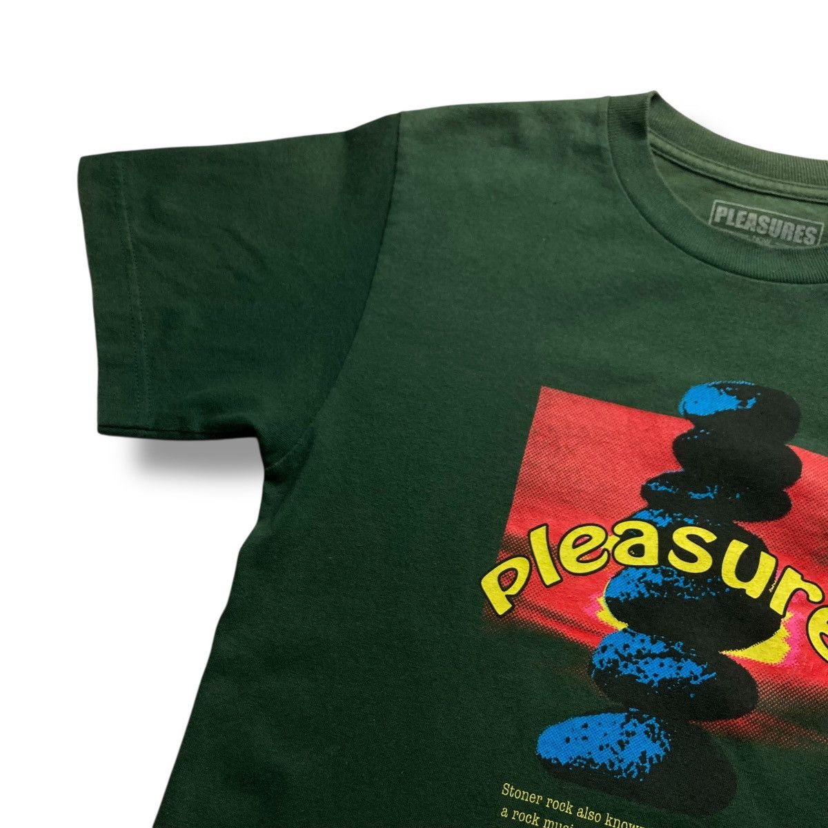 Pleasures PLEASURES STONER ROCK GENRE WORDING TSHIRT Size US S / EU 44-46 / 1 - 5 Thumbnail