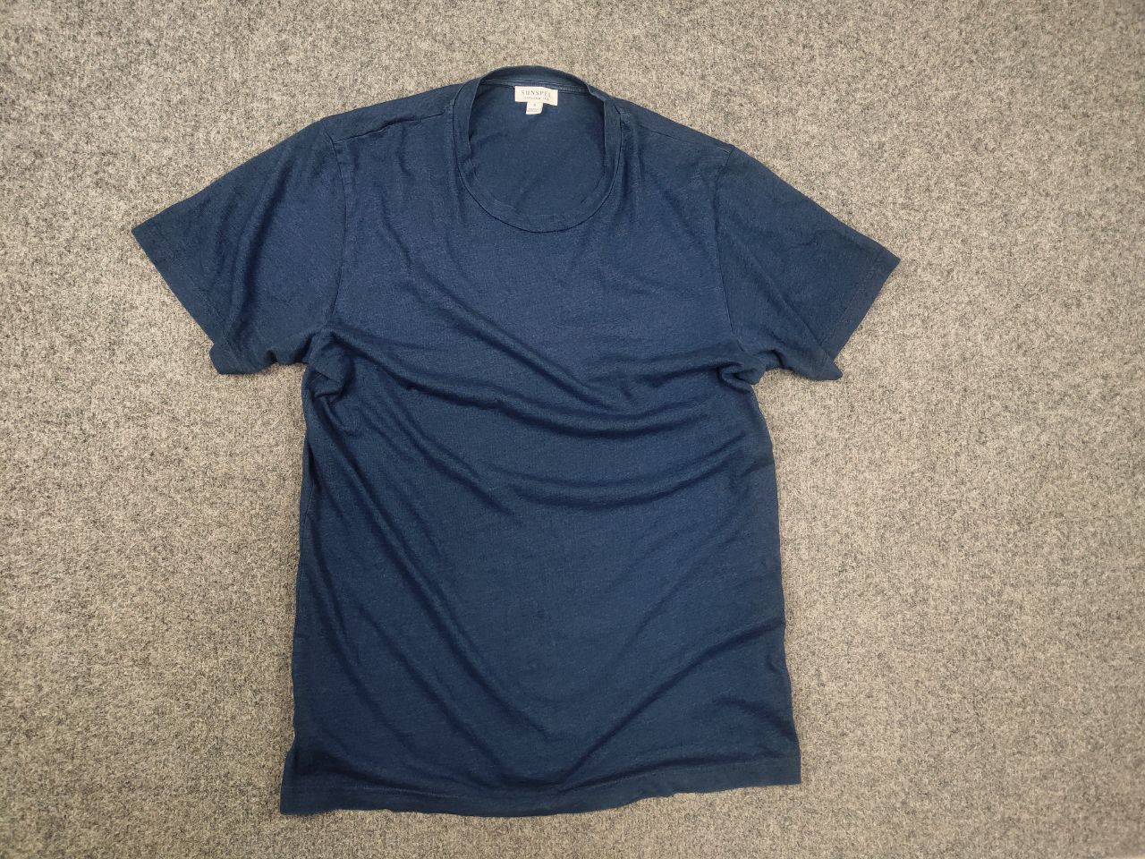 Sunspel Sunspel England Design minimalist Cotton Classic Fit T shirt Size US S / EU 44-46 / 1 - 6 Thumbnail