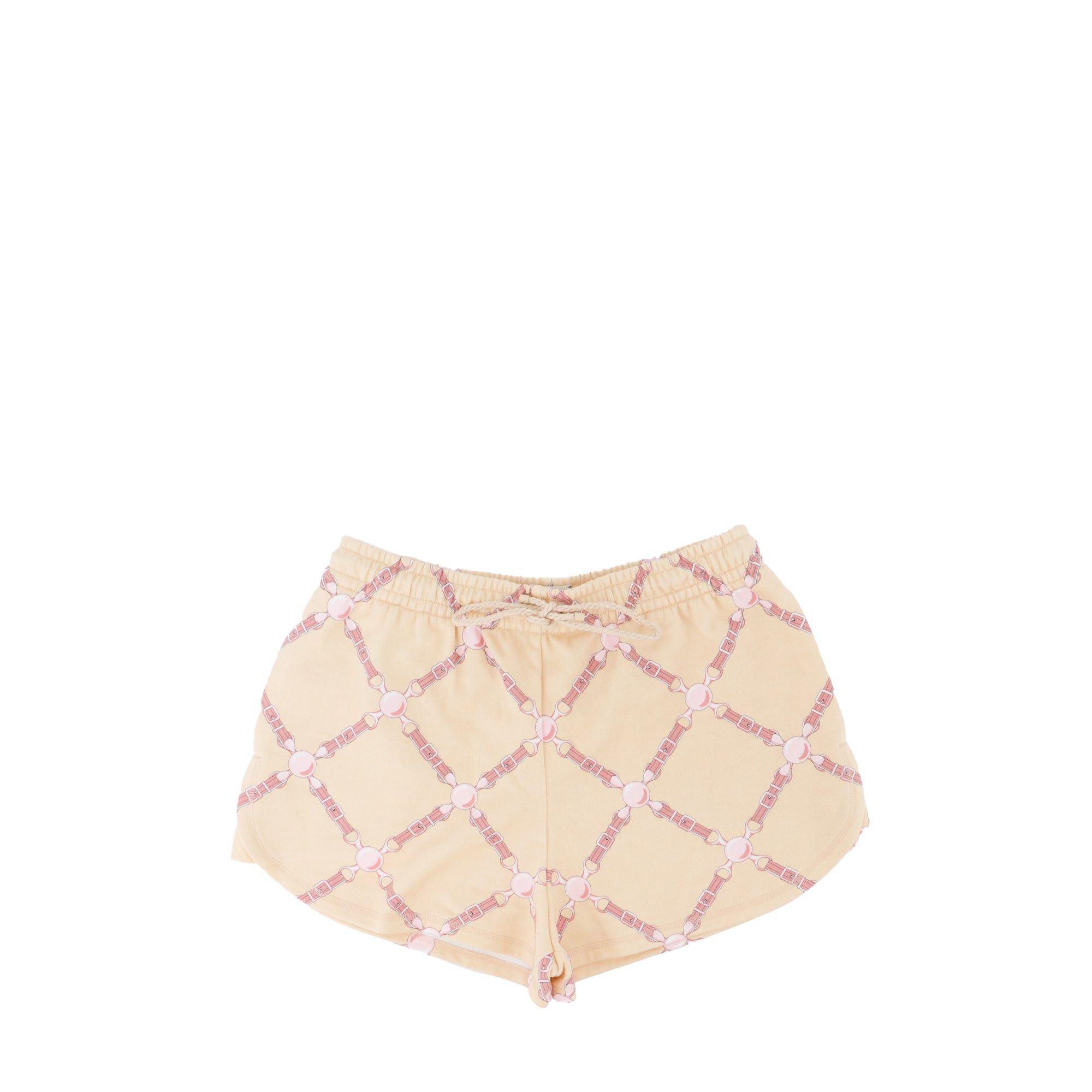 Hermes HERMÈS - Grandtralala Hermès shorts in beige cotton (T38) Size 27" / US 4 / IT 40 - 1 Thumbnail