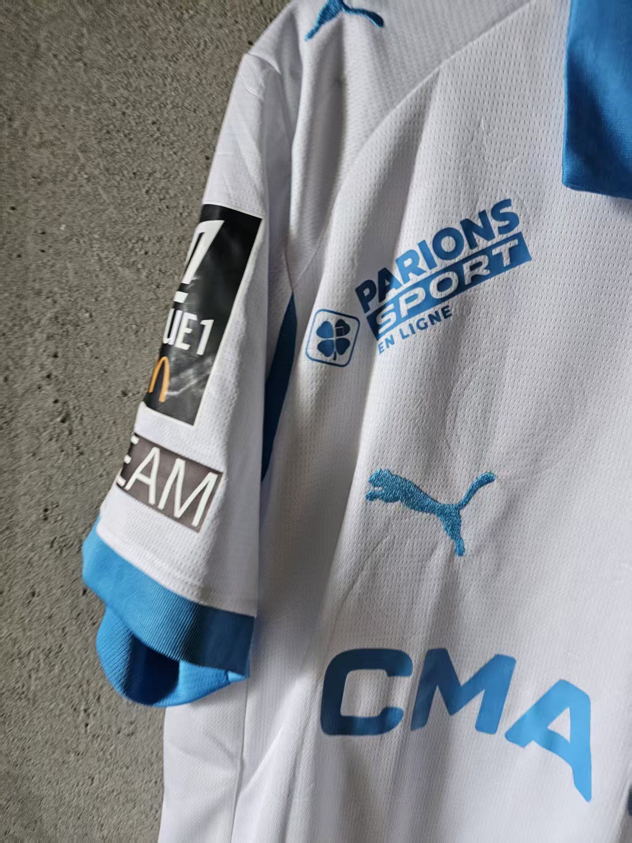 Puma 2026 Marseille #10 Greenwood Jersey Size US L / EU 52-54 / 3 - 5 Thumbnail