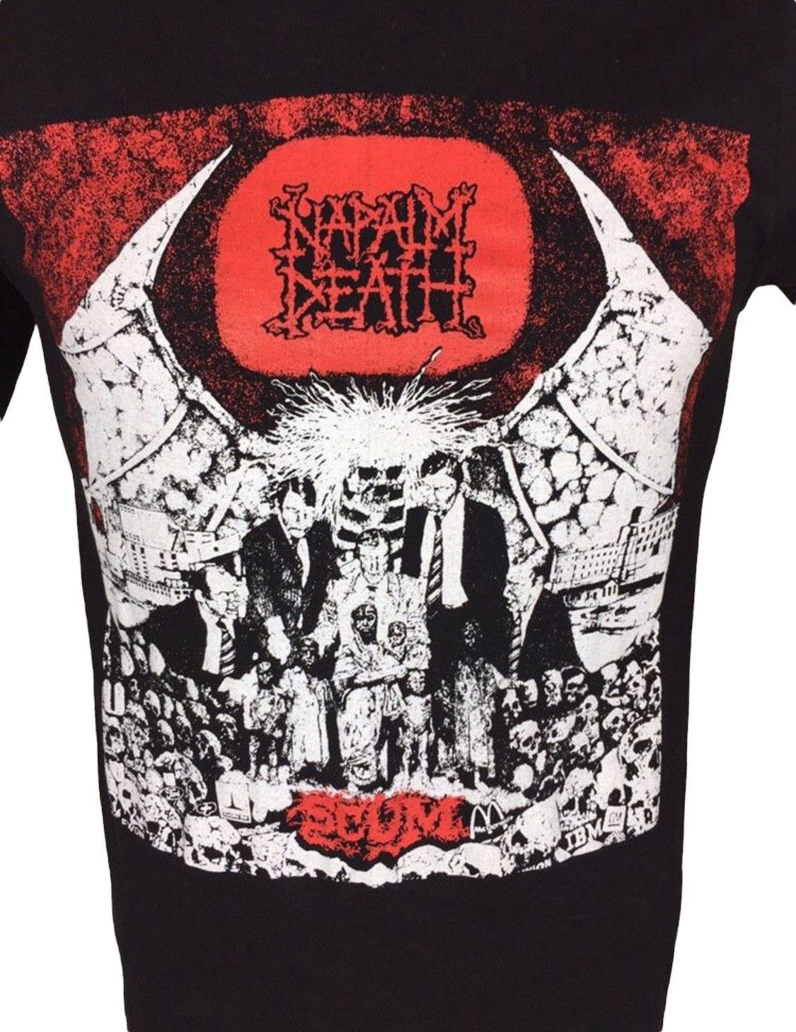 Band Tees Vintage Y2K 00s Napalm Death Scum Shirt Size US S / EU 44-46 / 1 - 2 Thumbnail