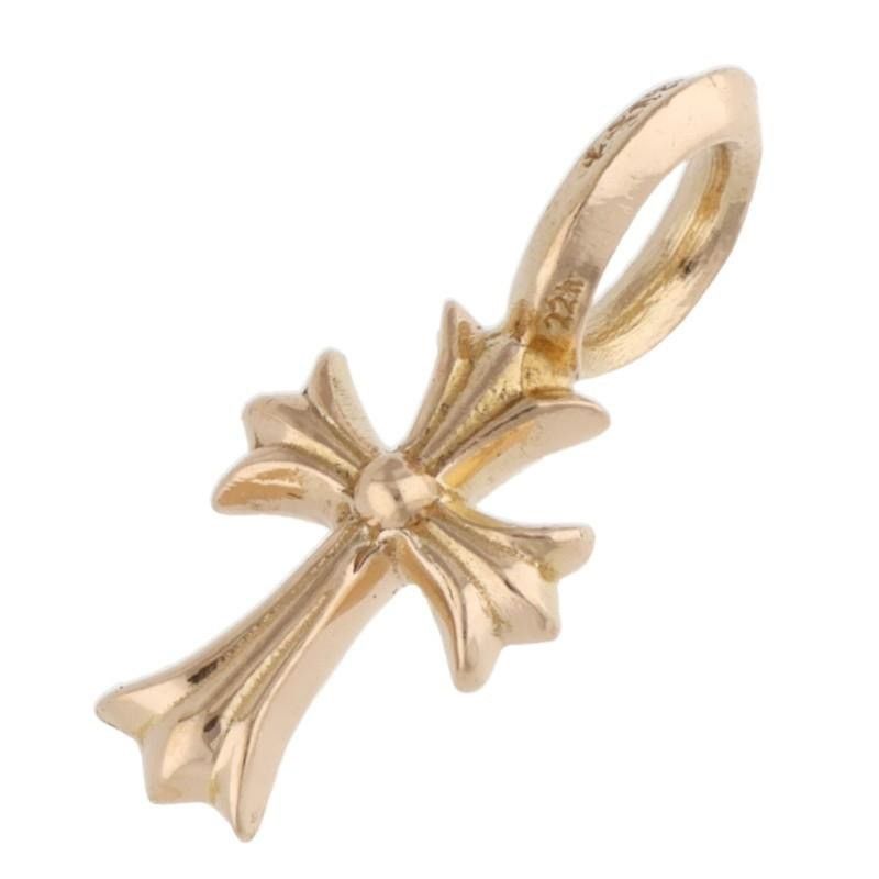 Chrome Hearts CHROME HEARTS 22K STACK CH CROSS CH pendant charm necklace Size ONE SIZE - 2 Thumbnail
