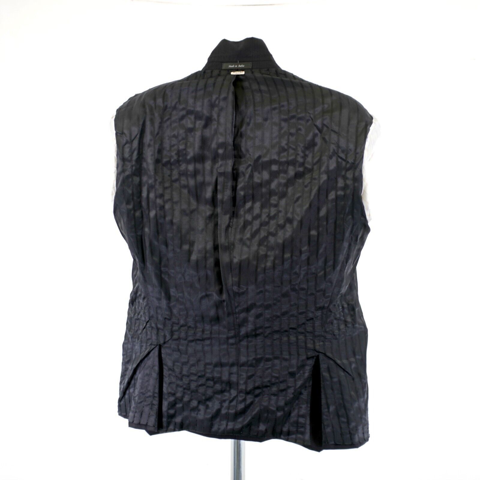 Michael Kors Michael Kors Textured Striped Wool Black 40S Or Slim 42S 2 B Size 40S - 11 Thumbnail