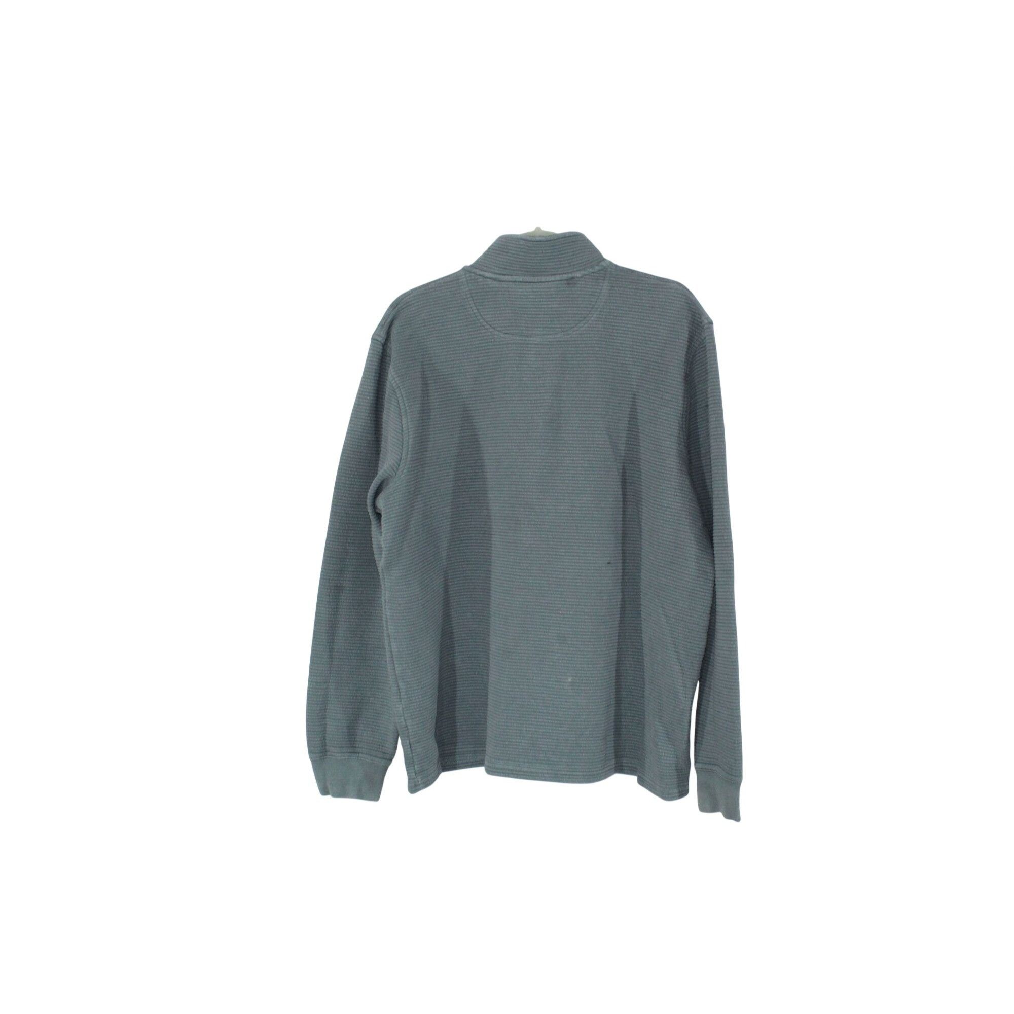 L.L. Bean LL Bean Men's Lakewashed Double Knit Quarter Zip Pullover Size US XL / EU 56 / 4 - 2 Thumbnail