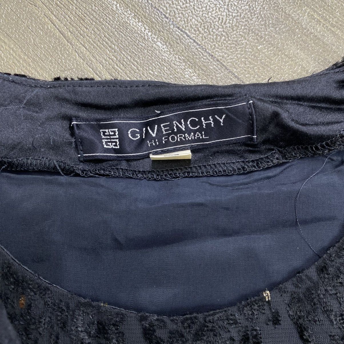 1990s Vintage Givenchy Hi Formal Brocade Womens Blazer