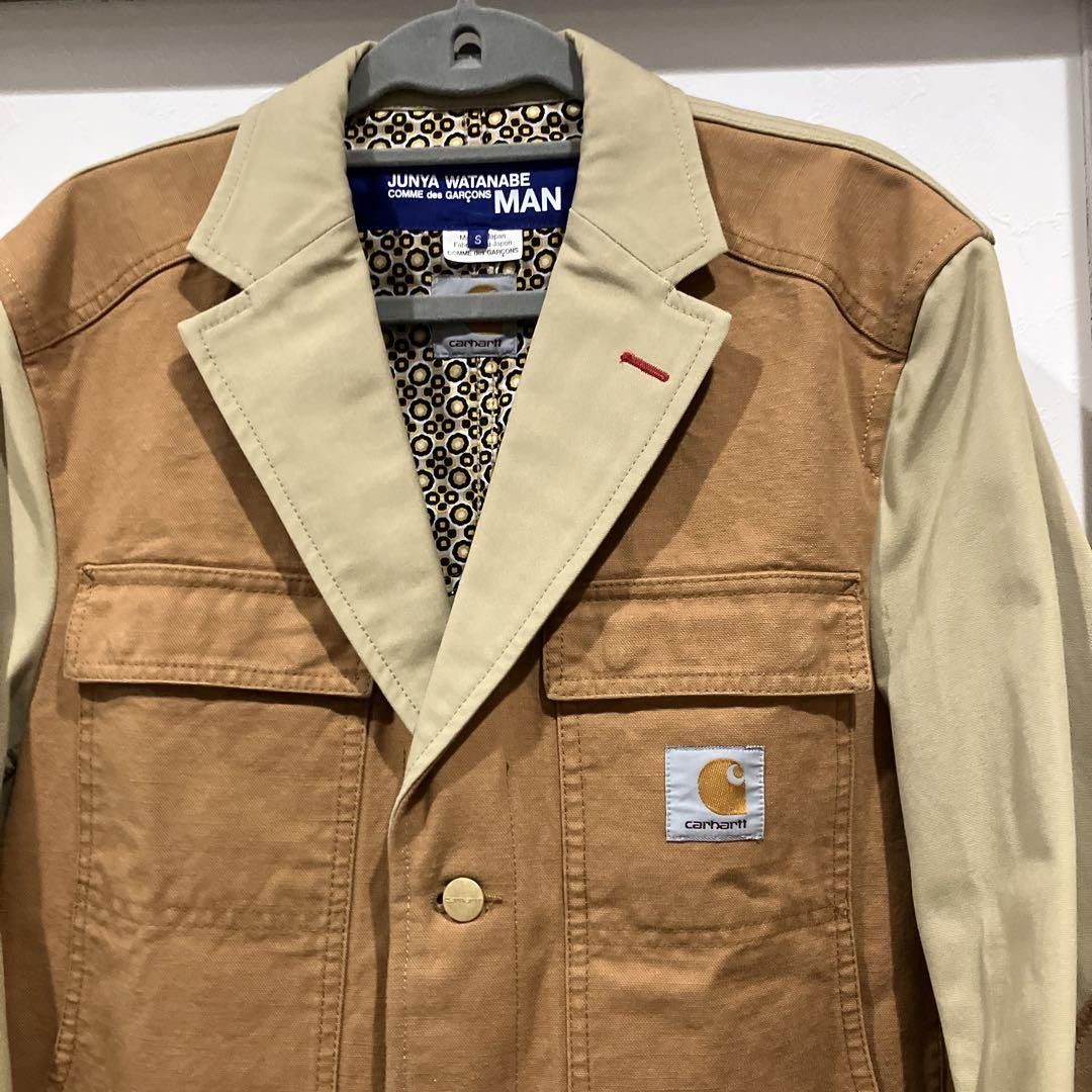 Comme des Garcons × Junya Watanabe Carhartt Comme des Garçons Tailored Jacket Patchwork Size US S / EU 44-46 / 1 - 2 Thumbnail