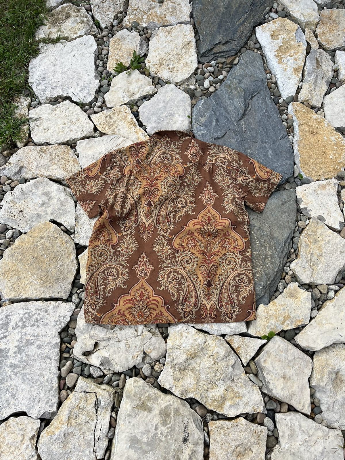 YMC YMC you must create malick paisley full print shirt Size US L / EU 52-54 / 3 - 17 Thumbnail