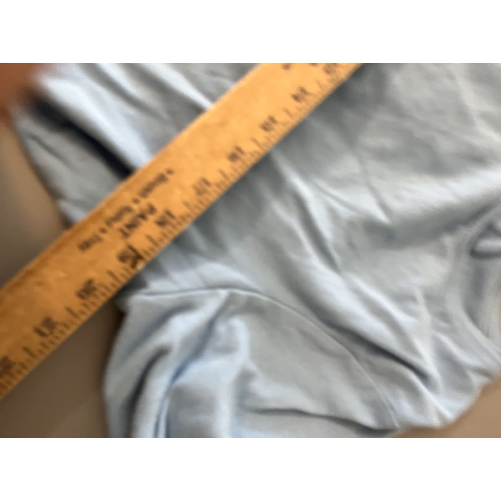 Vintage Chicos Sweater Womens 3 US Blue Solid Knit Short Sleeve Tee Size XS / US 0-2 / IT 36-38 - 5 Thumbnail