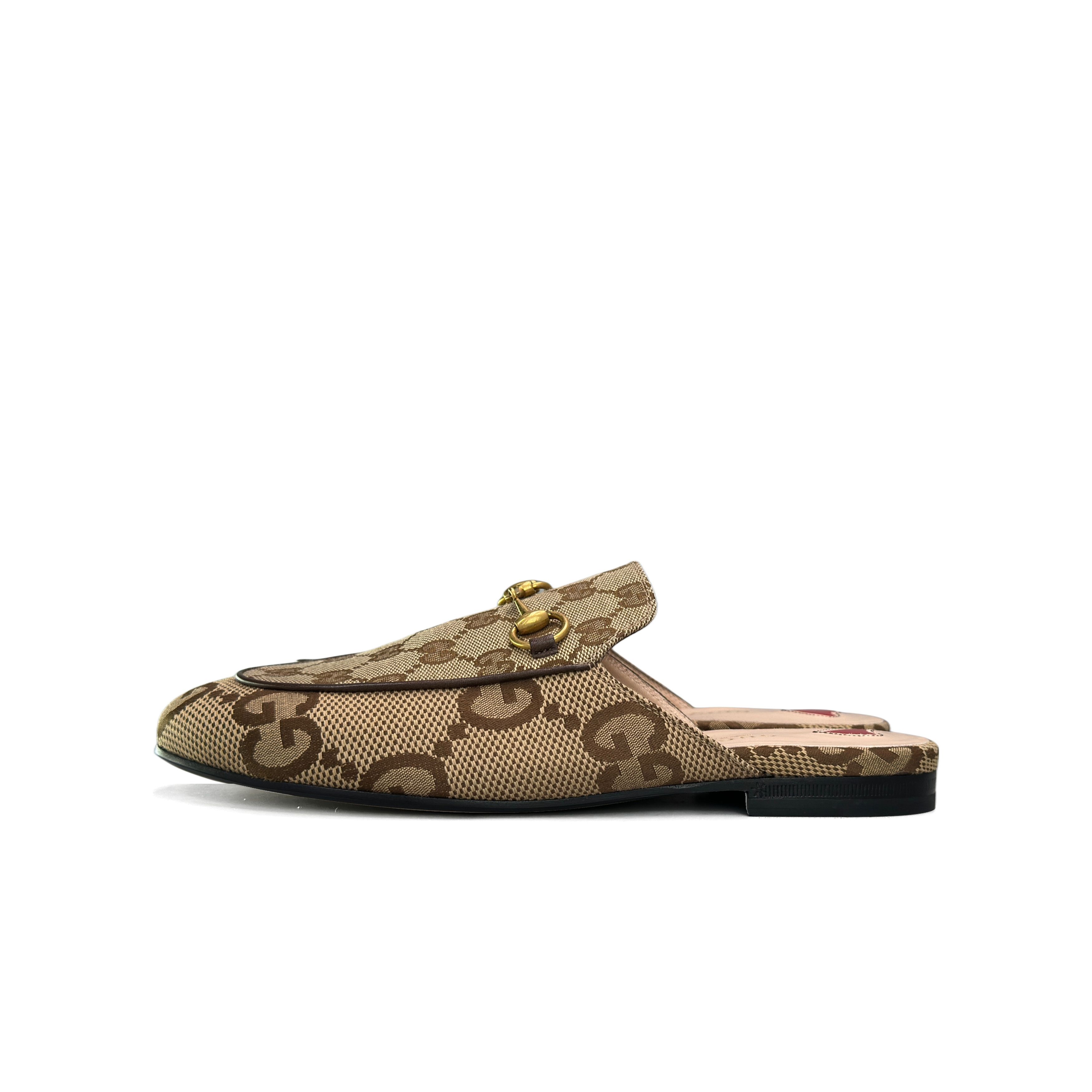 Gucci Gucci GG Supreme Princetown Mules 36.5 Size US 6.5 / IT 36.5 - 1 Thumbnail