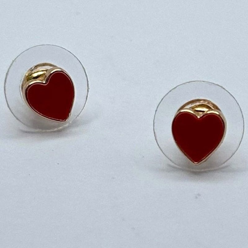 Other Gold Heart Earrings Size ONE SIZE - 2 Thumbnail
