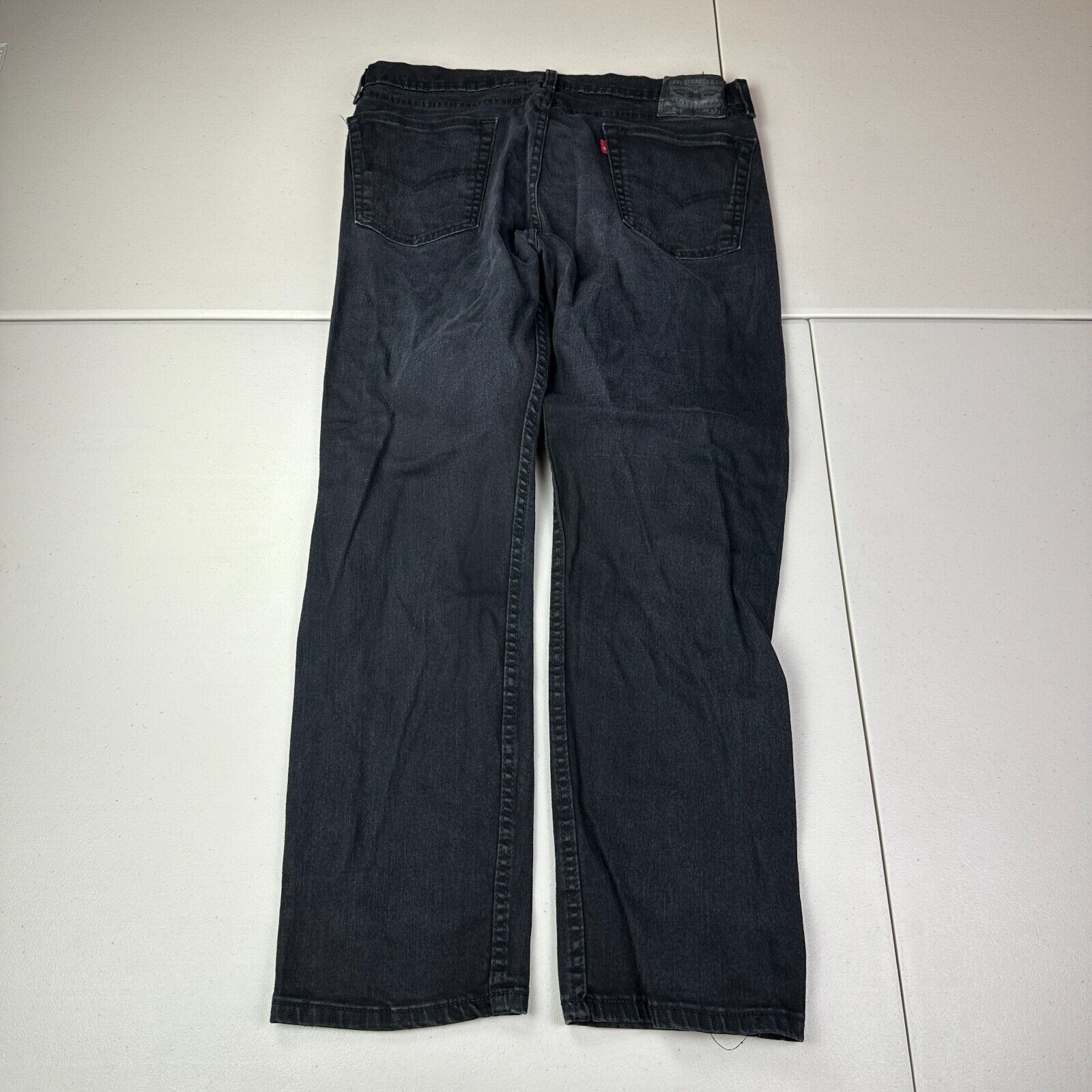 Levi's Levis 505 Regular Fit Straight Leg Jeans *Missing Button* Size US 30 / EU 46 - 1 Thumbnail