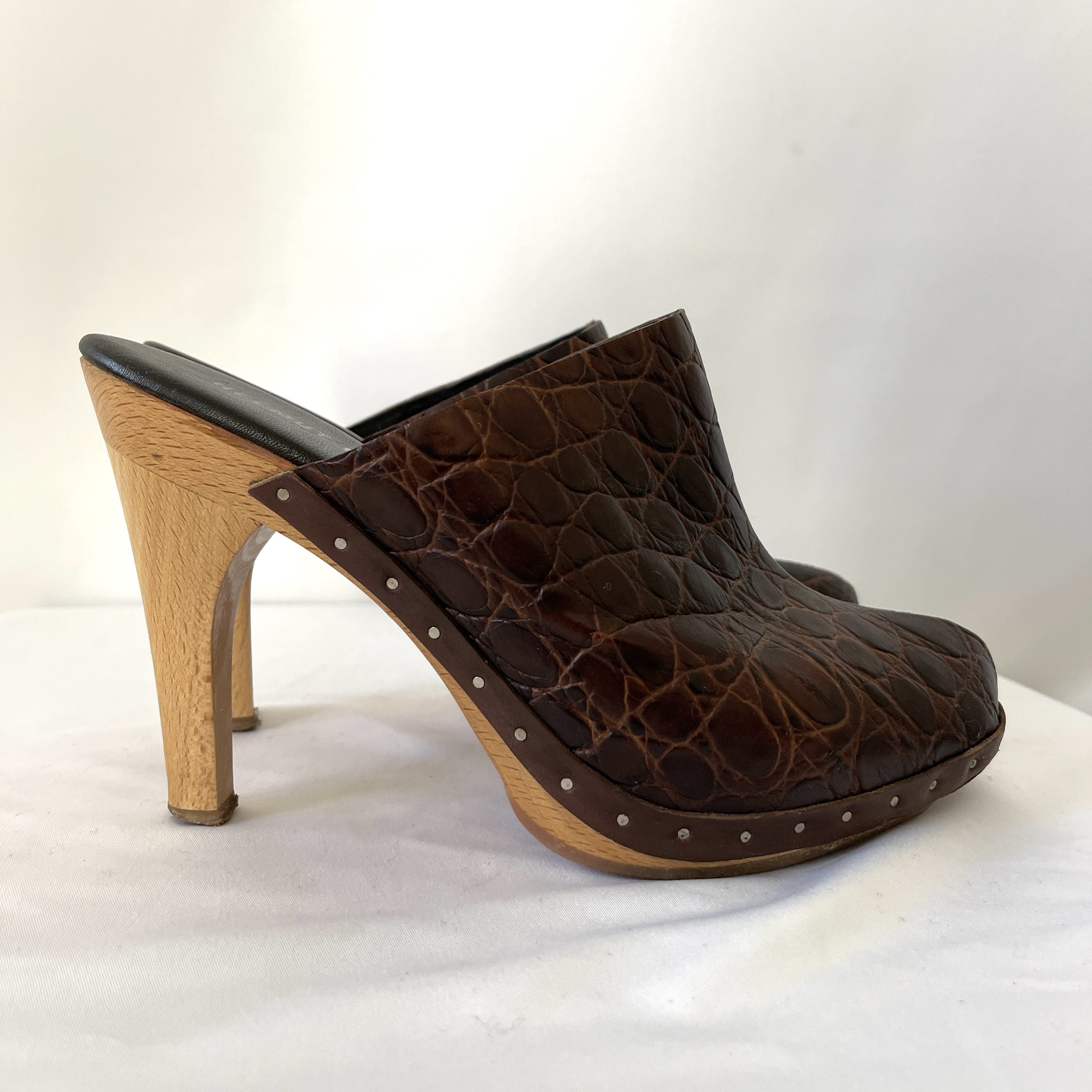 Helmut Lang HELMUT LANG Mules Archive 2005 size 37 Size US 7 / IT 37 - 1 Thumbnail
