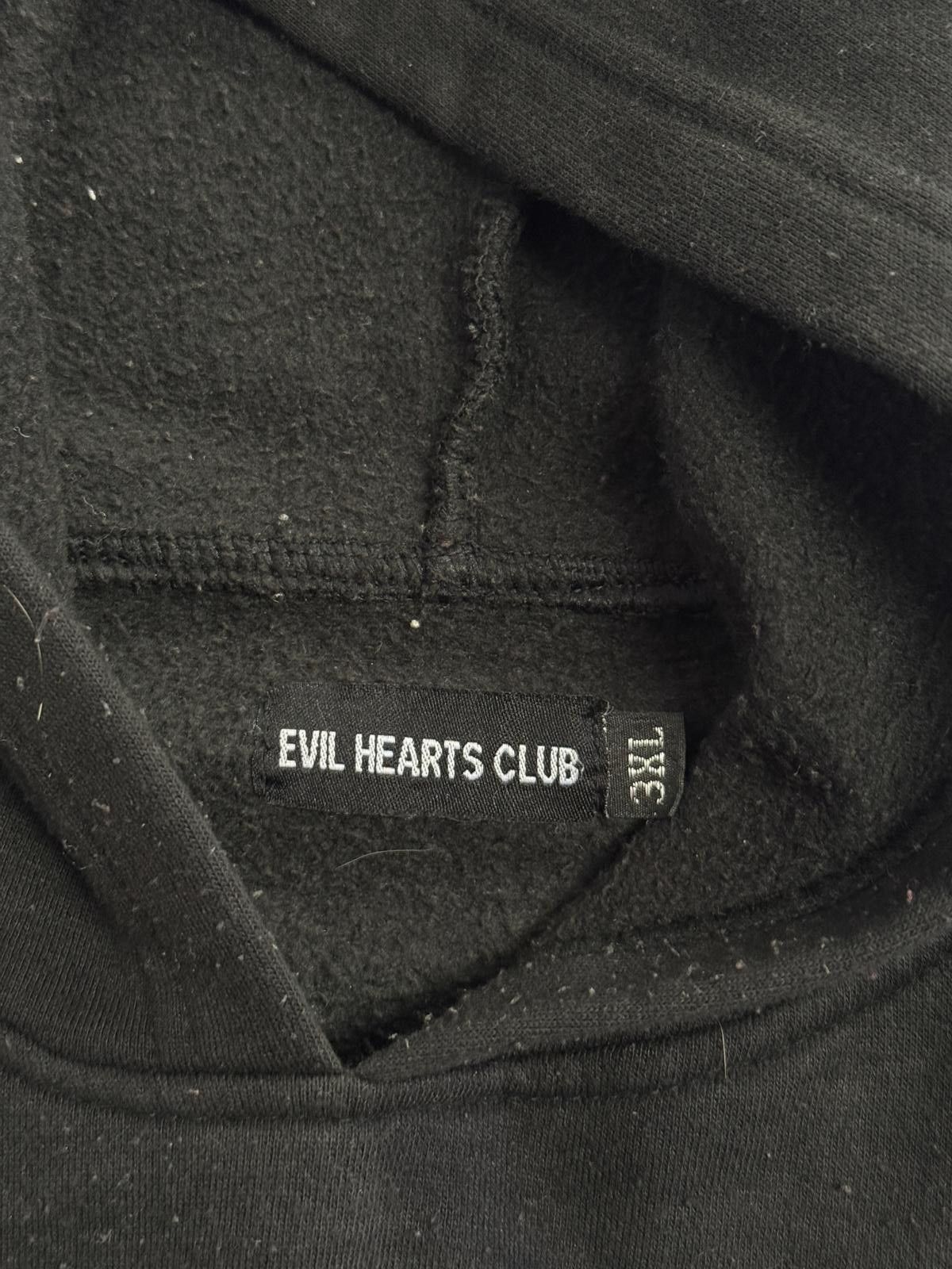 Designer Evil Hearts Club Hoodie Monster Face EHC Le Wuz Studios 3XL Size US XXL / EU 58 / 5 - 3 Thumbnail