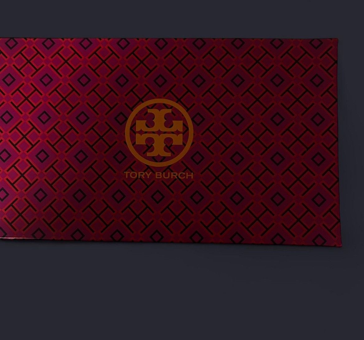 Tory Burch Perfect Black/ Almond Flour New Ivory TORY BURCH Size US 8.5 / IT 38.5 - 4 Thumbnail