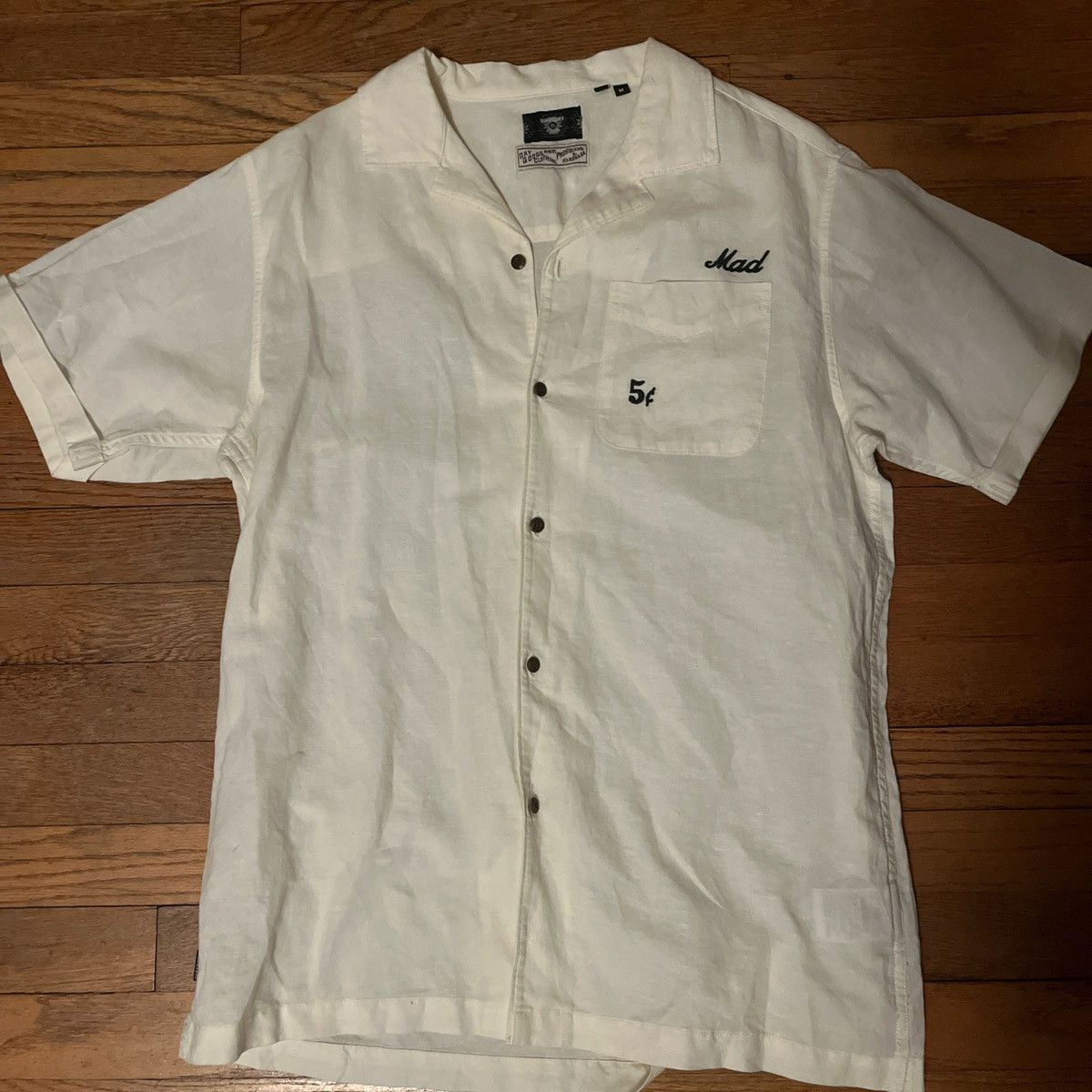 Superdry Superdry Linen Shirt Rare Size US M / EU 48-50 / 2 - 2 Thumbnail