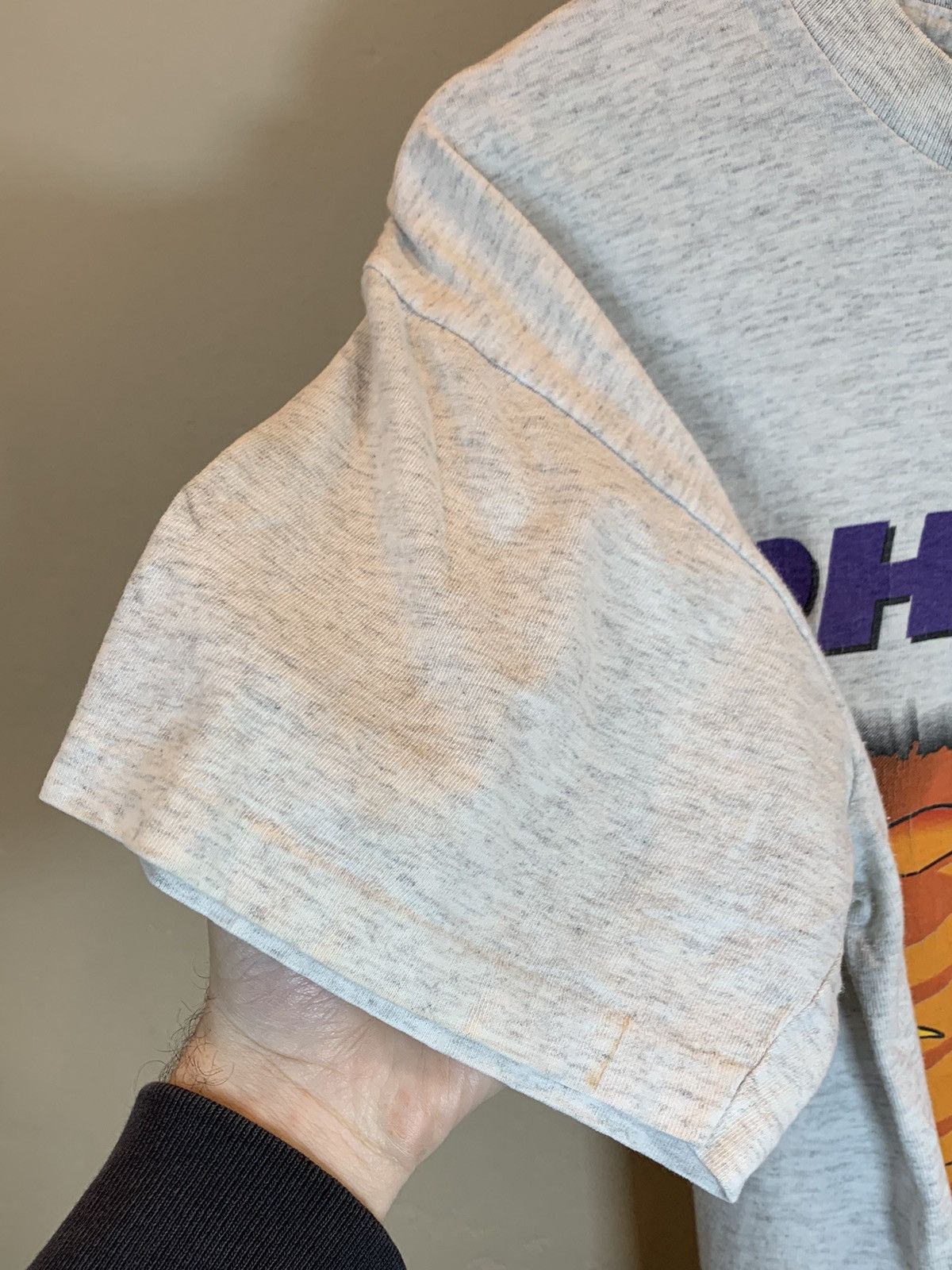NBA × Nutmeg × Vintage *RARE* Vintage Phoenix Suns Breakthrough Nutmeg NBA T-Shirt Size US L / EU 52-54 / 3 - 7 Thumbnail
