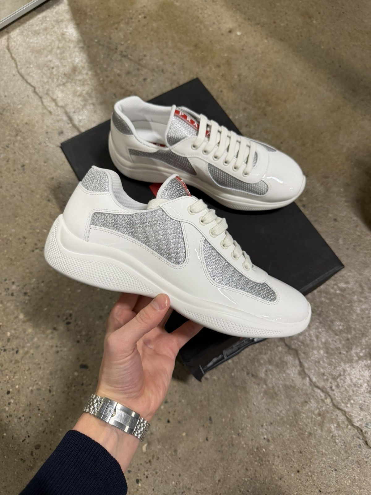 Prada Prada Americas Cup Sneaker NEW 1100$ Size US 6 / EU 39 - 2 Thumbnail