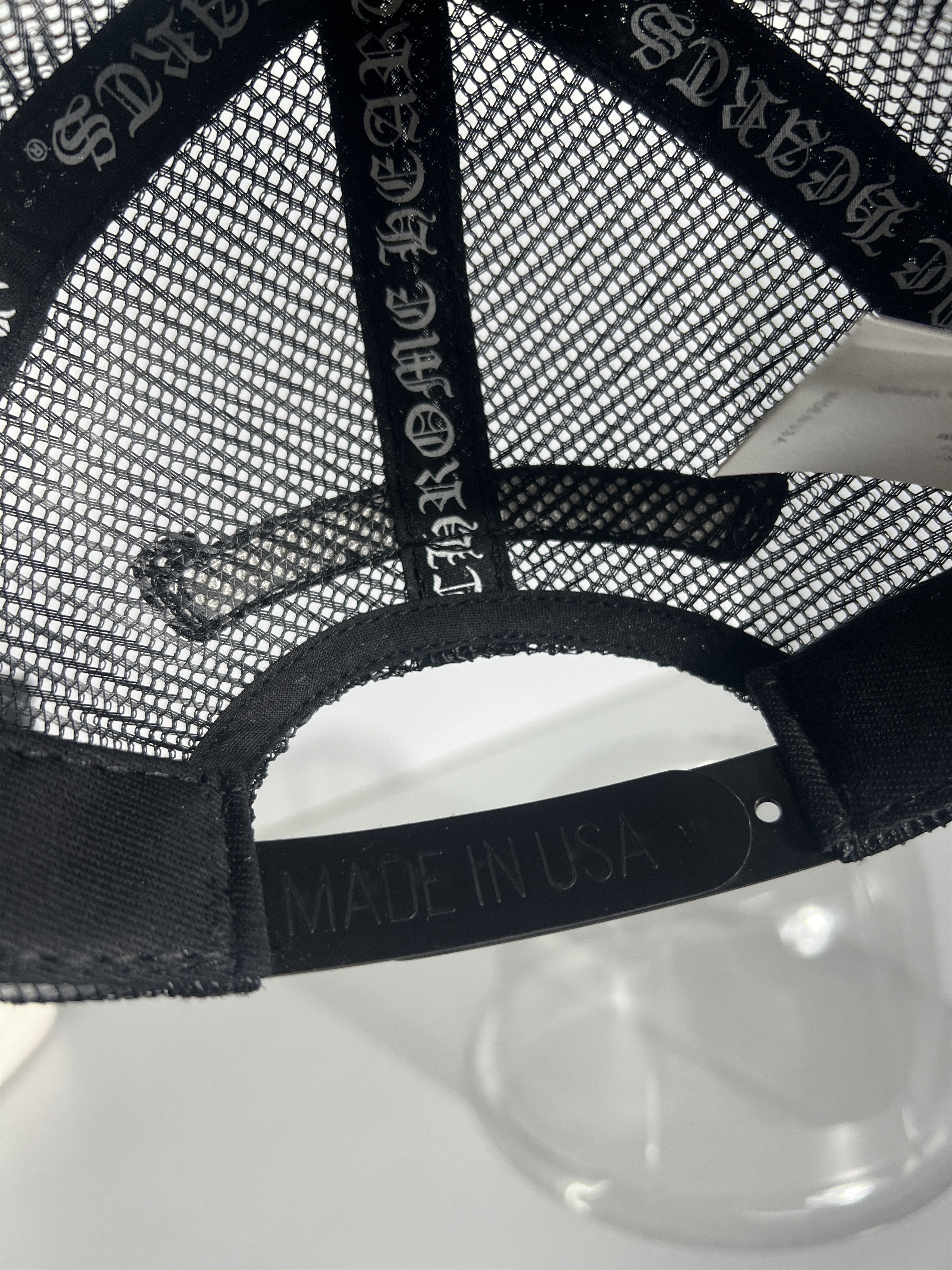 Chrome Hearts Chrome Hearts Anti Trucker Hat Sterling Silver USA Size ONE SIZE - 10 Thumbnail