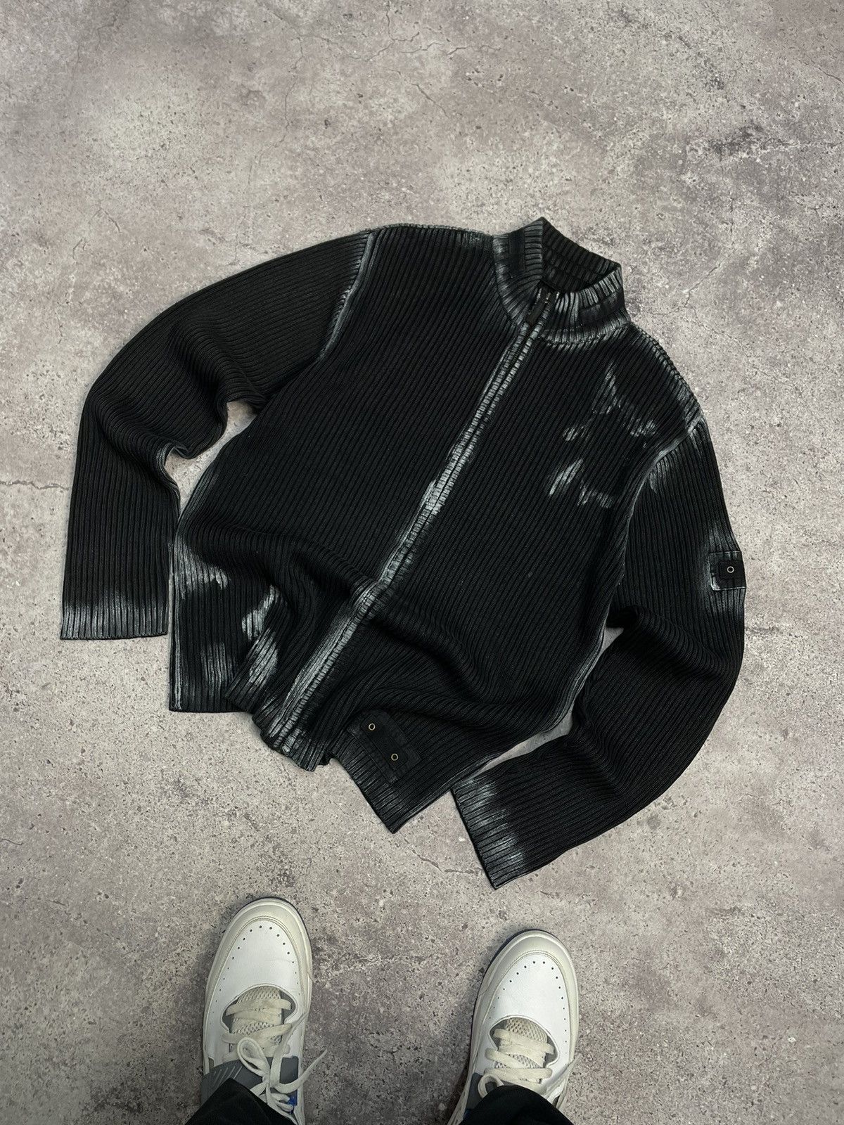 Diesel Vintage Diesel Style striped Sweater Faded Efect 00s Size US L / EU 52-54 / 3 - 2 Thumbnail
