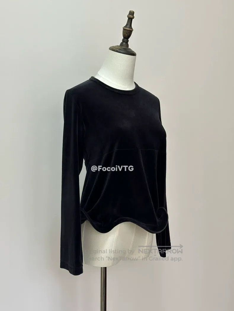 Comme des Garcons Comme Des Garcons Long-sleeved shirt with wavy hem with bl Size XS / US 0-2 / IT 36-38 - 3 Thumbnail