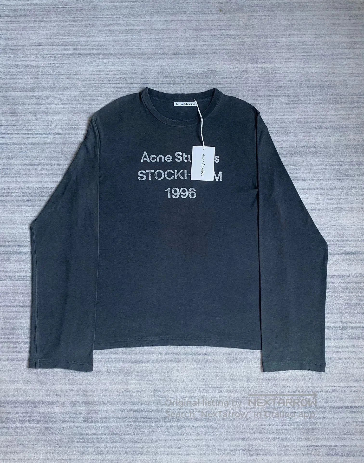 Acne Studios Acne Studios 1996 Long Sleeve T. Size US M / EU 48-50 / 2 - 1 Thumbnail
