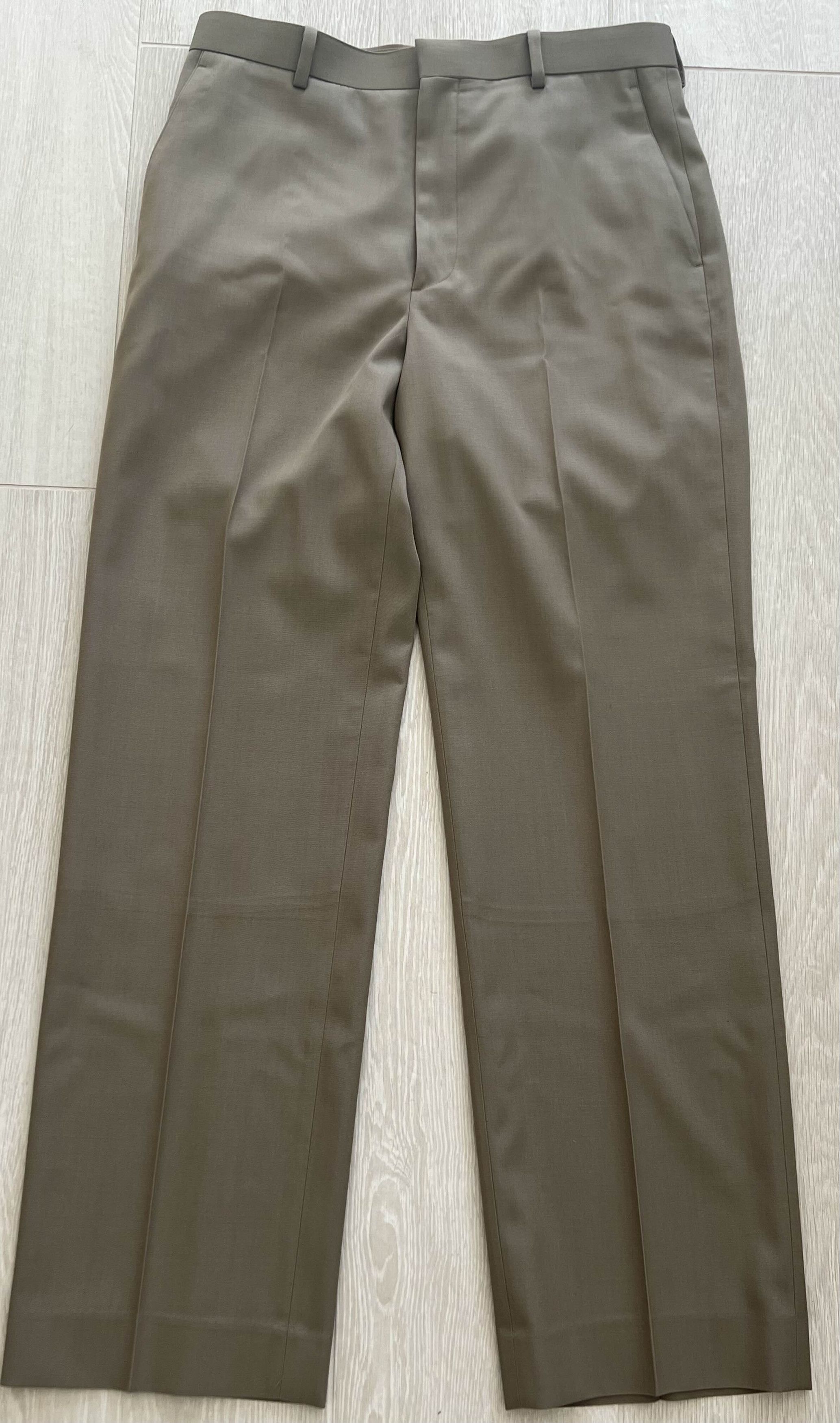 AURALEE オーラリー WOOL TWILL FIELD PANTS 0 Super Fine Wool Twill Field Pants – La Garçonne