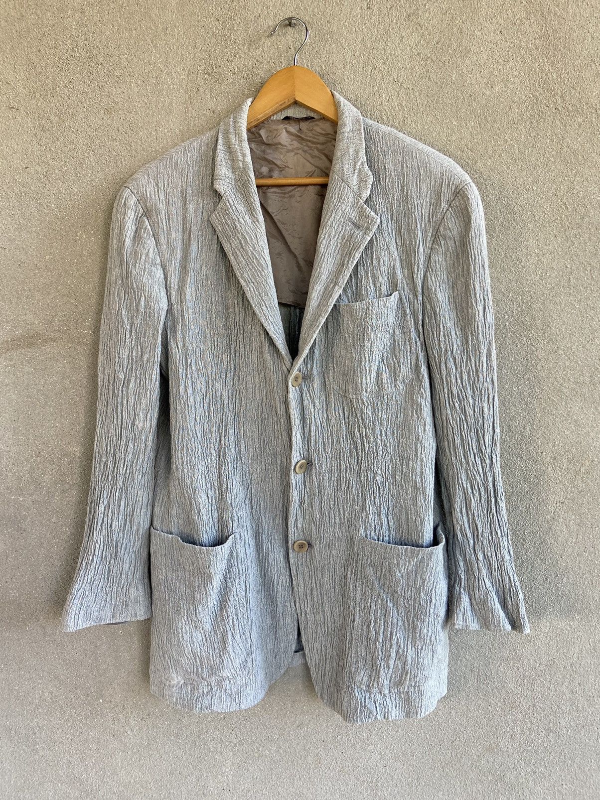VERRI Vintage VERRI Pleated Blazer Size US M / EU 48-50 / 2 - 1 Thumbnail