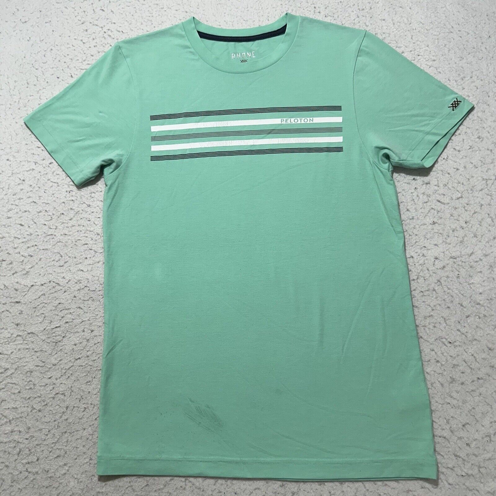 Rhone Rhone Peloton Small Mint Green Graphic T Shirt Pima Cotton Size US S / EU 44-46 / 1 - 1 Thumbnail