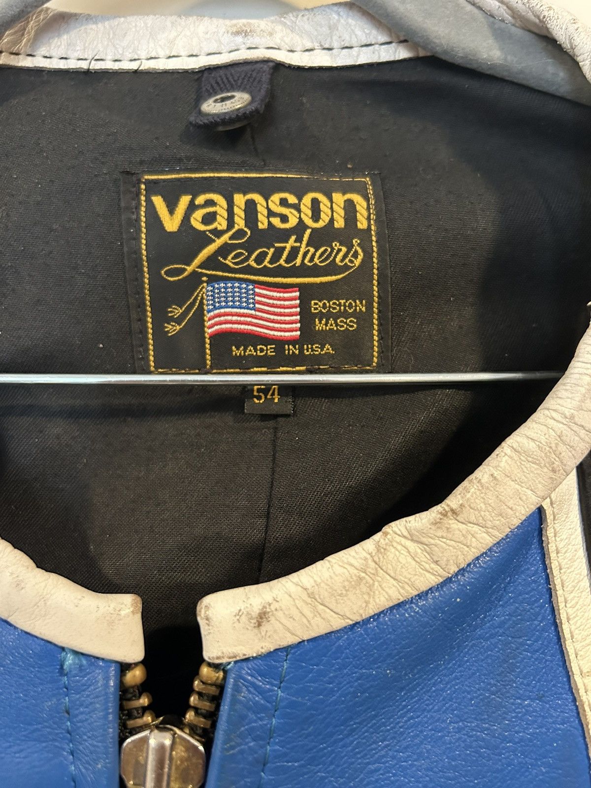 Vanson Leathers Vanson Leather Jacket Size US L / EU 52-54 / 3 - 3 Thumbnail