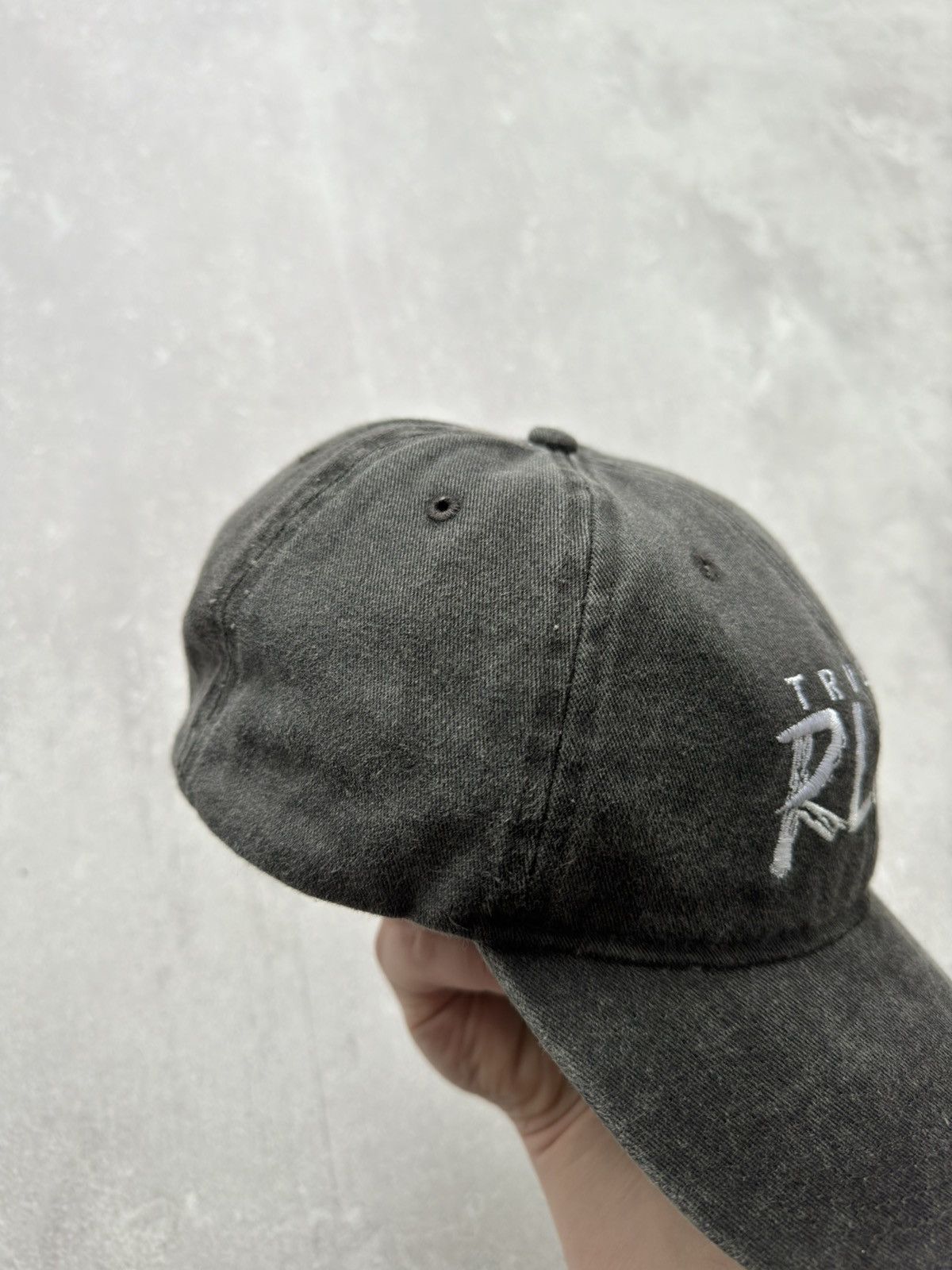 Japanese Brand × True Religion True Religion Garment Dyed Gray Denim Cap Hats Size ONE SIZE - 7 Thumbnail