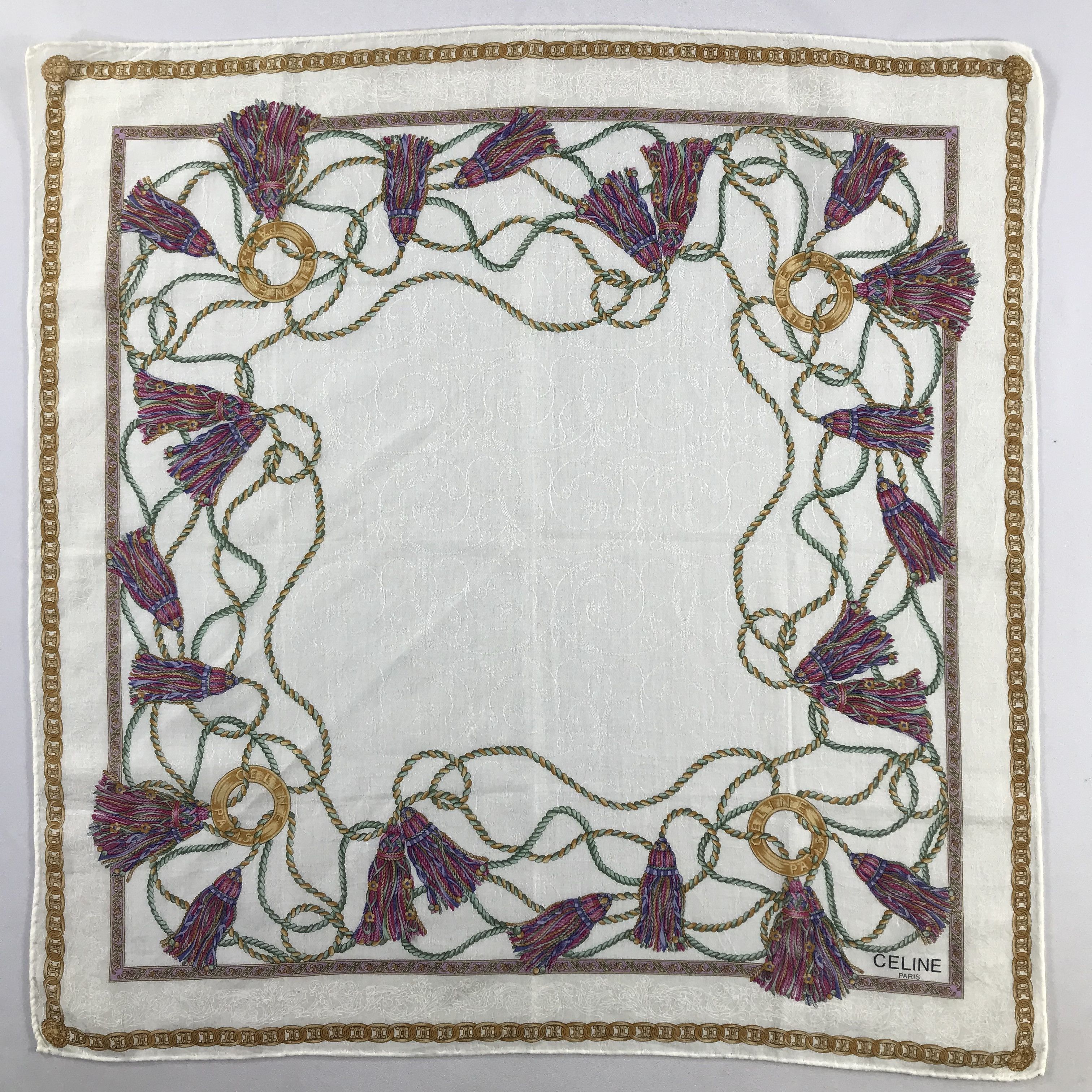 Celine Celine Handkerchief / Bandana / Neckerchief C530 Size ONE SIZE - 3 Thumbnail
