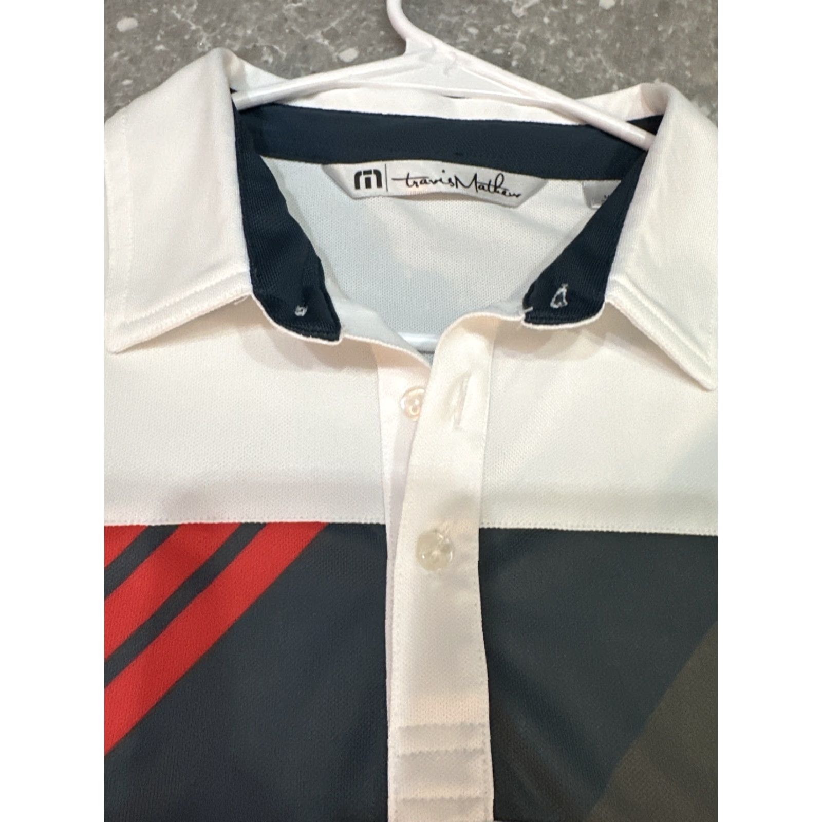TravisMathew Travis Mathew Golf Polo Shirt Ballantyne County Club M White Ballantyne Golf Club Logo Embroidered Short Sleeve Polo Men Athletic Regular Size M Size US M / EU 48-50 / 2 - 5 Thumbnail