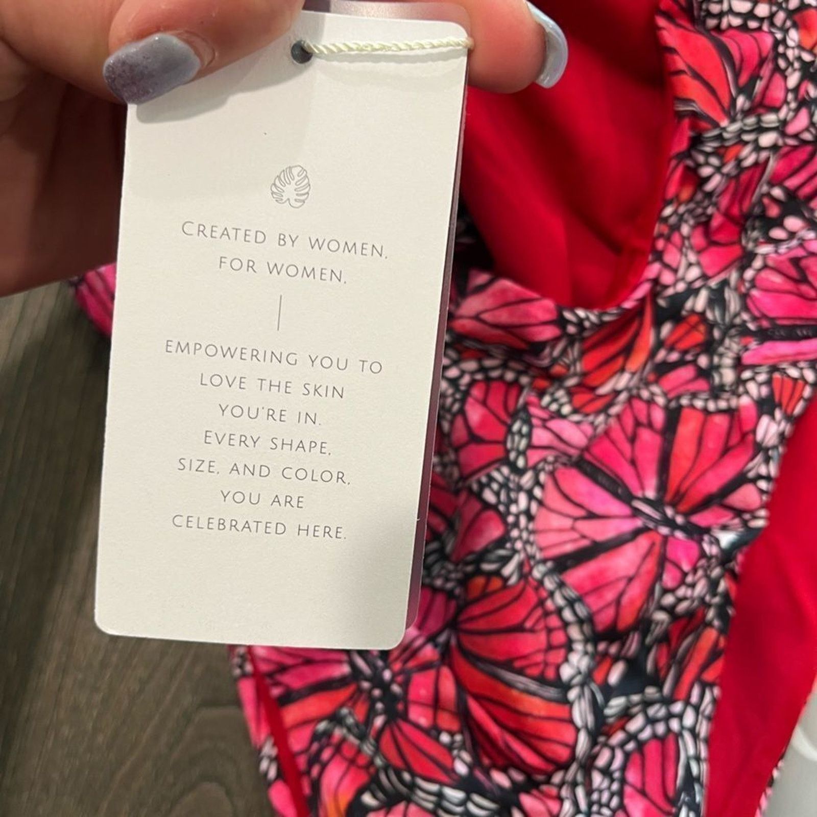 Vintage NWT Toluca Nicola Midi One Piece Swimsuit Papillon Size M Size ONE SIZE - 7 Thumbnail