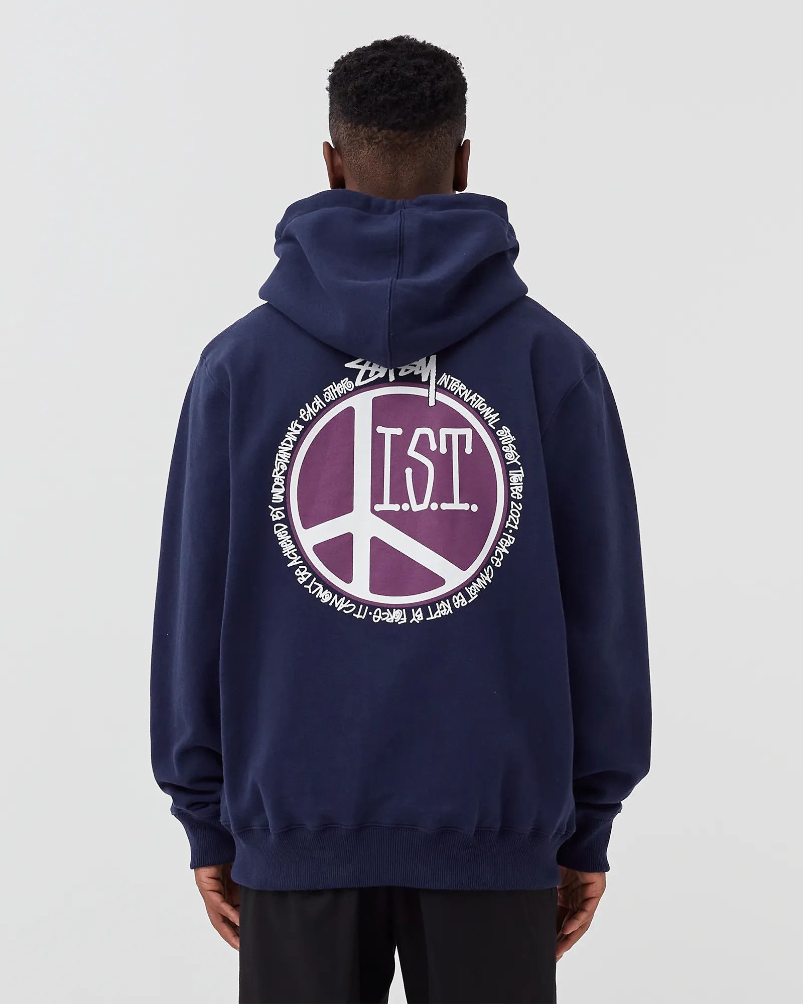 Stussy Stussy Peace Dot Hoodie Size US XL / EU 56 / 4 - 1 Thumbnail
