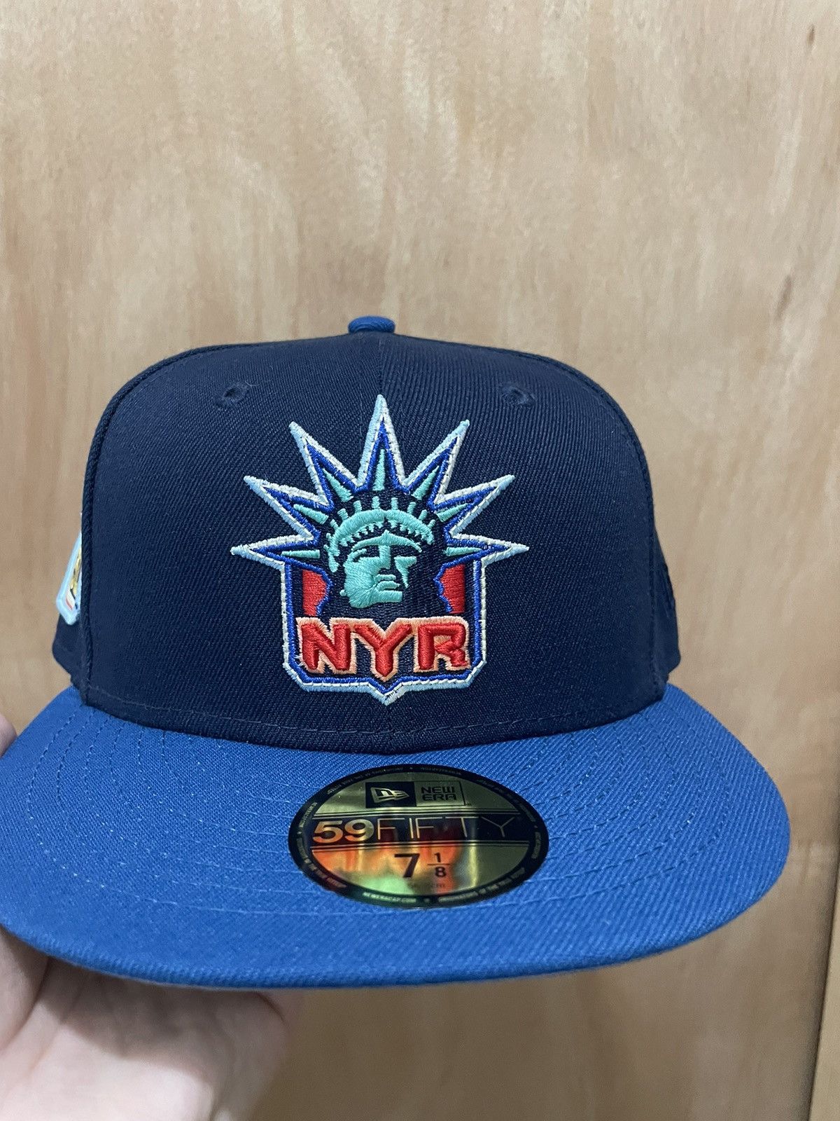 New Era Myfitteds New York rangers 30th anniversary size 7 1/8 br Size ONE SIZE - 2 Thumbnail