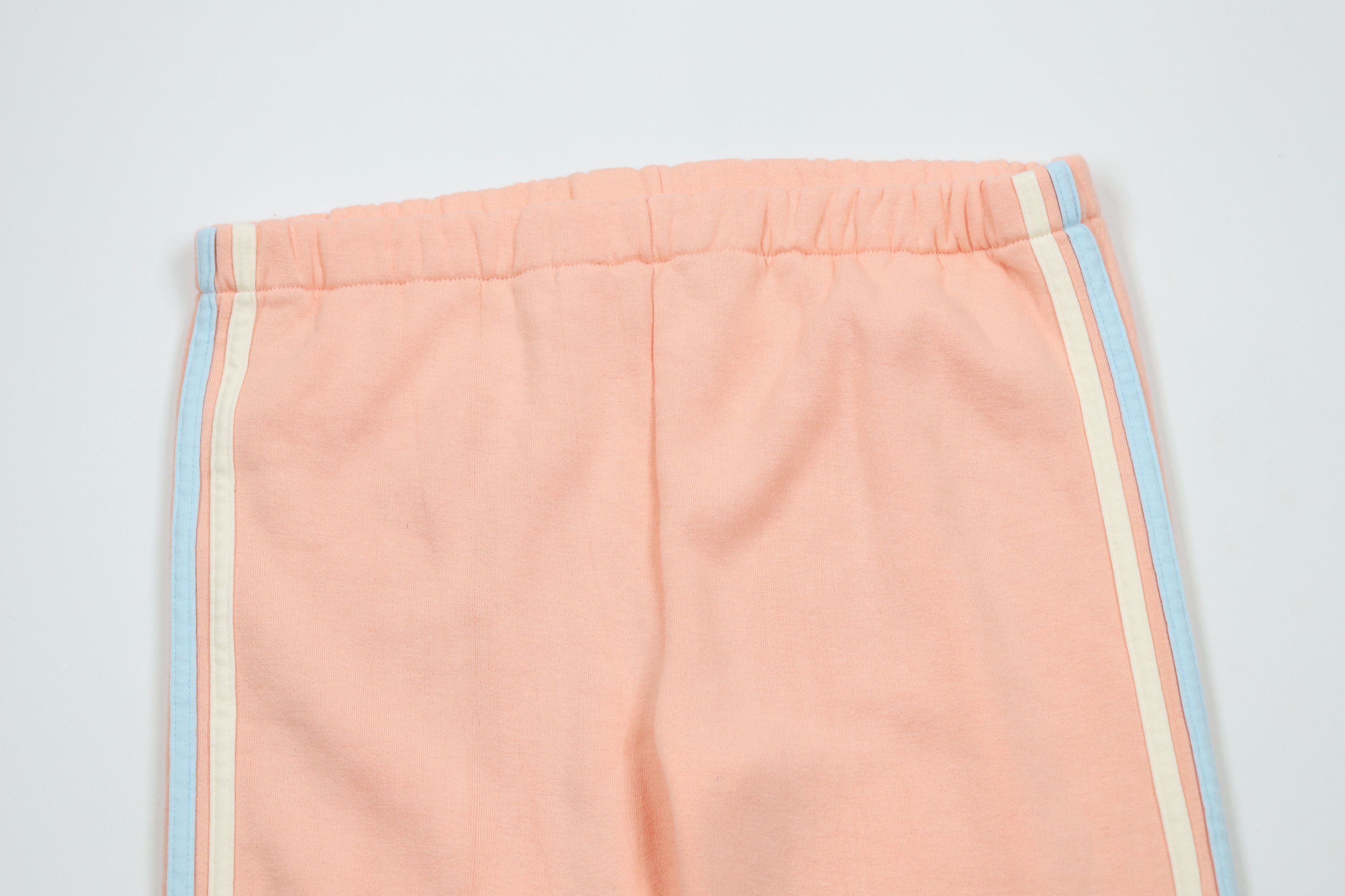 Vintage Vintage 90s Streetwear Striped Sweatpants Joggers Pants Pink Size 31" - 2 Thumbnail