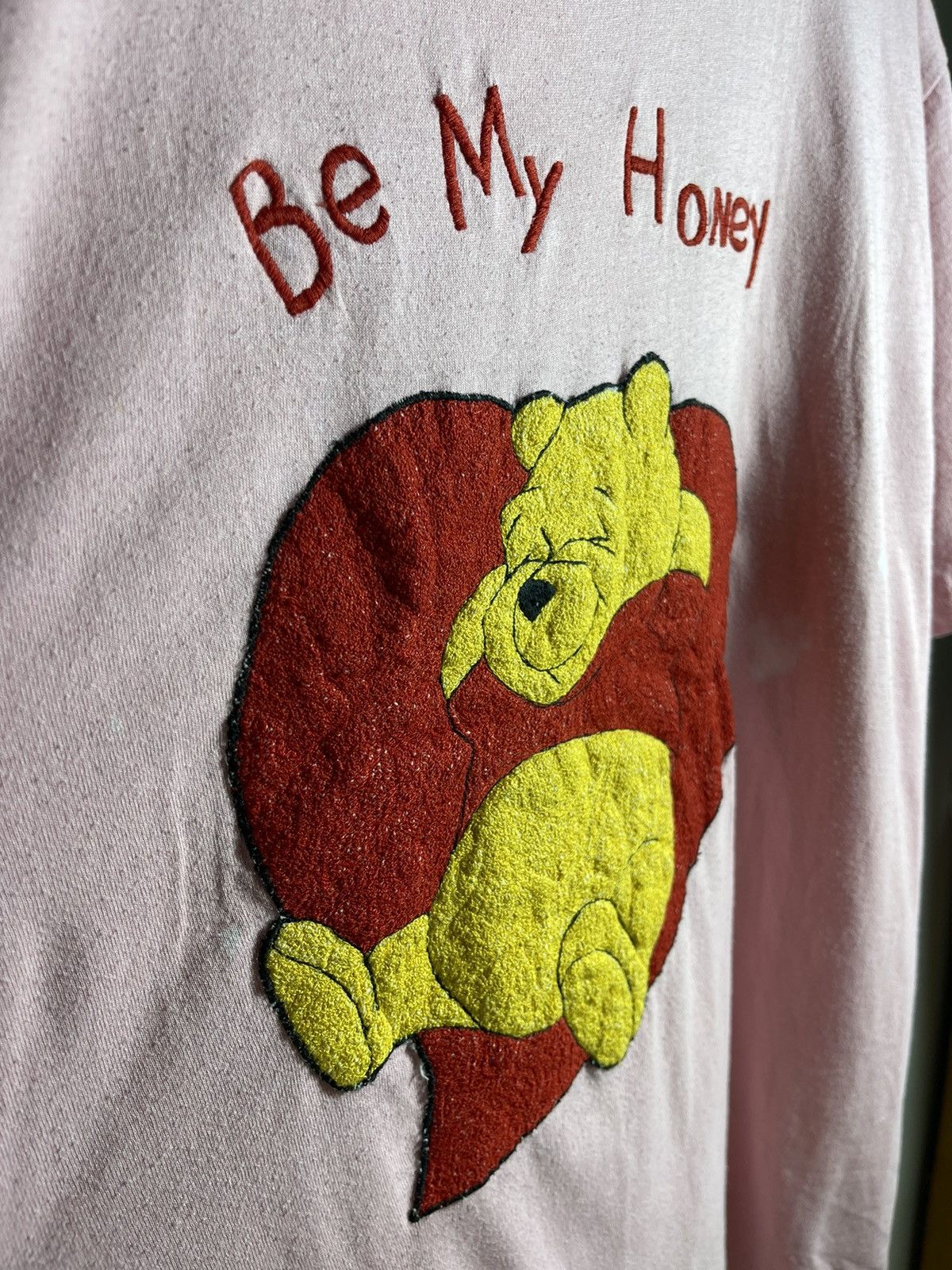 Cartoon Network × Disney × Vintage Vintage Disney Pooh embroidered logo shirt Size US L / EU 52-54 / 3 - 4 Thumbnail