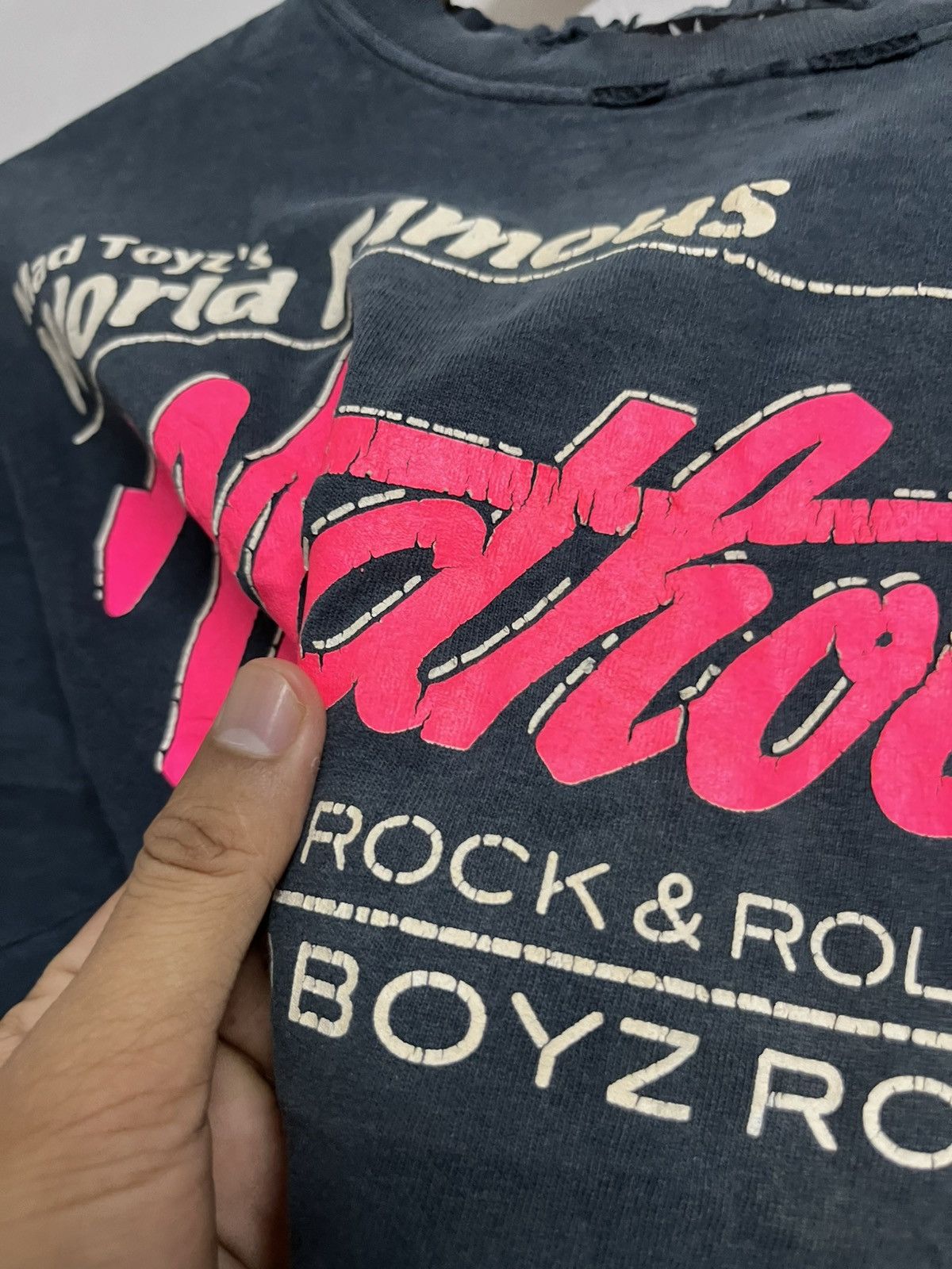 Hysteric Glamour 💥Crazyyy Early Days Mad Toyz DONT FUCK Tokyo Trashed Tee Size US S / EU 44-46 / 1 - 10 Thumbnail