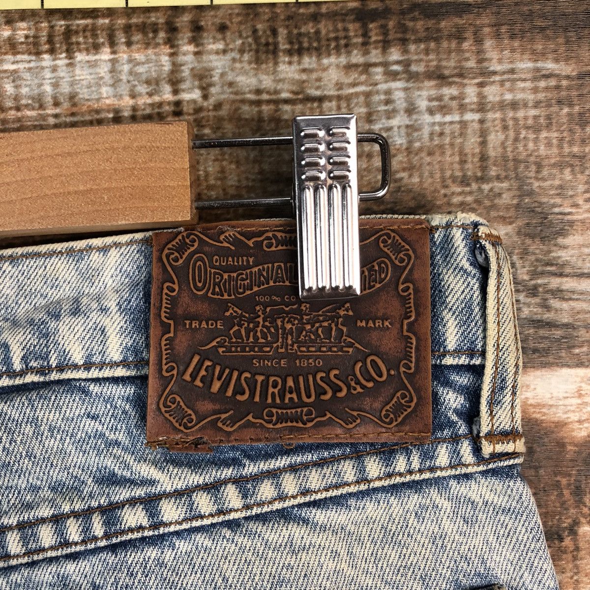 Levi's Levis vintage Blue Denim Pants #A1441 Size US 27 - 18 Thumbnail