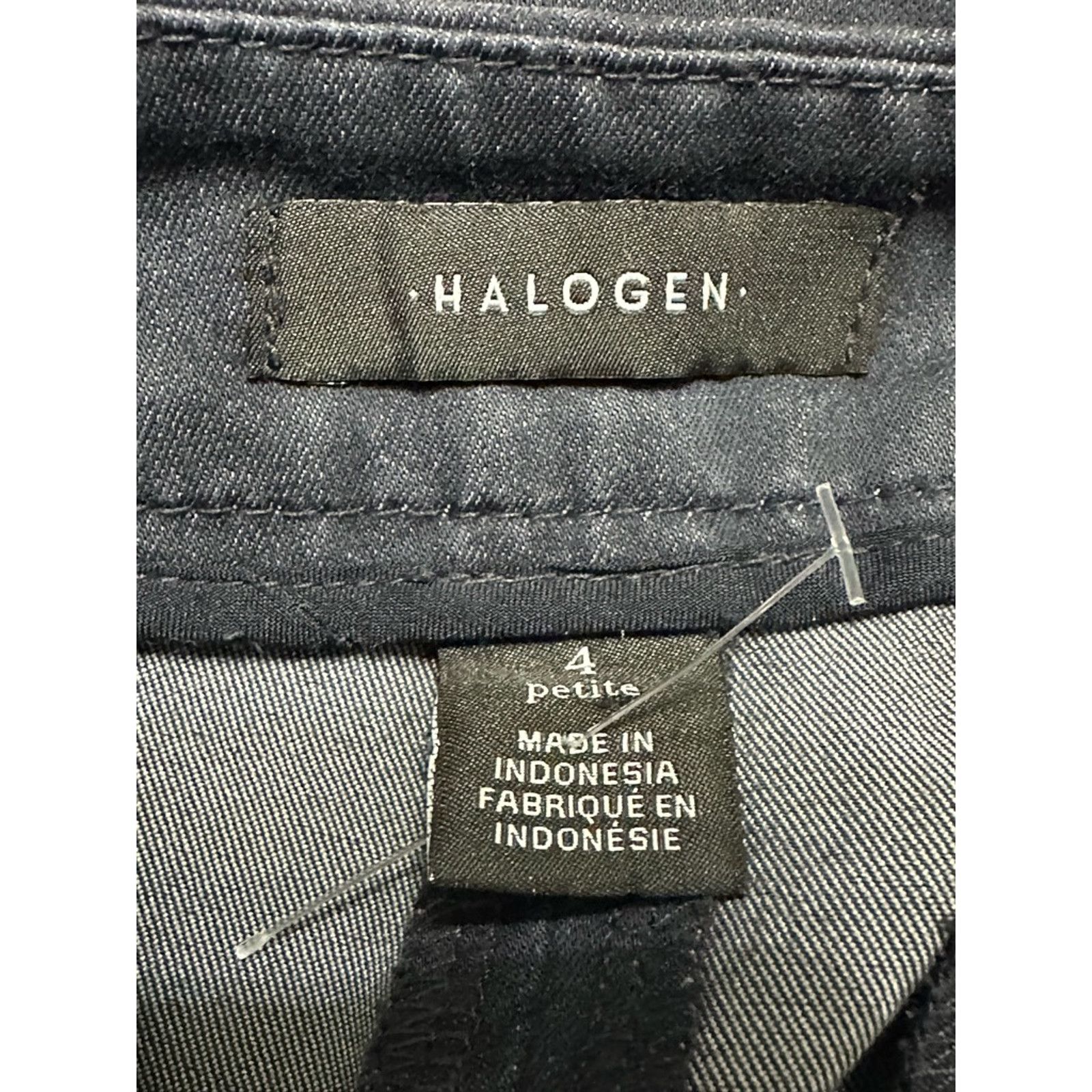 Other Halogen Career Dress Casual Pant Twill Pocket Black Womens 4 Size 27" / US 4 / IT 40 - 7 Thumbnail