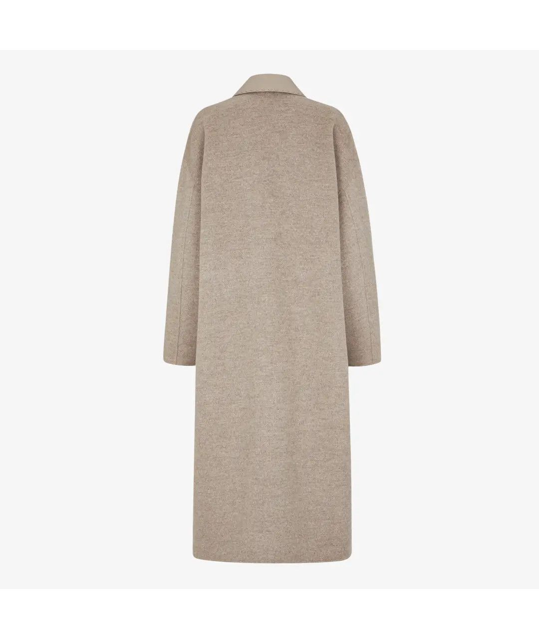 Fendi o1B3y1r0326 Overcoat in Beige Size XS / US 0-2 / IT 36-38 - 2 Thumbnail