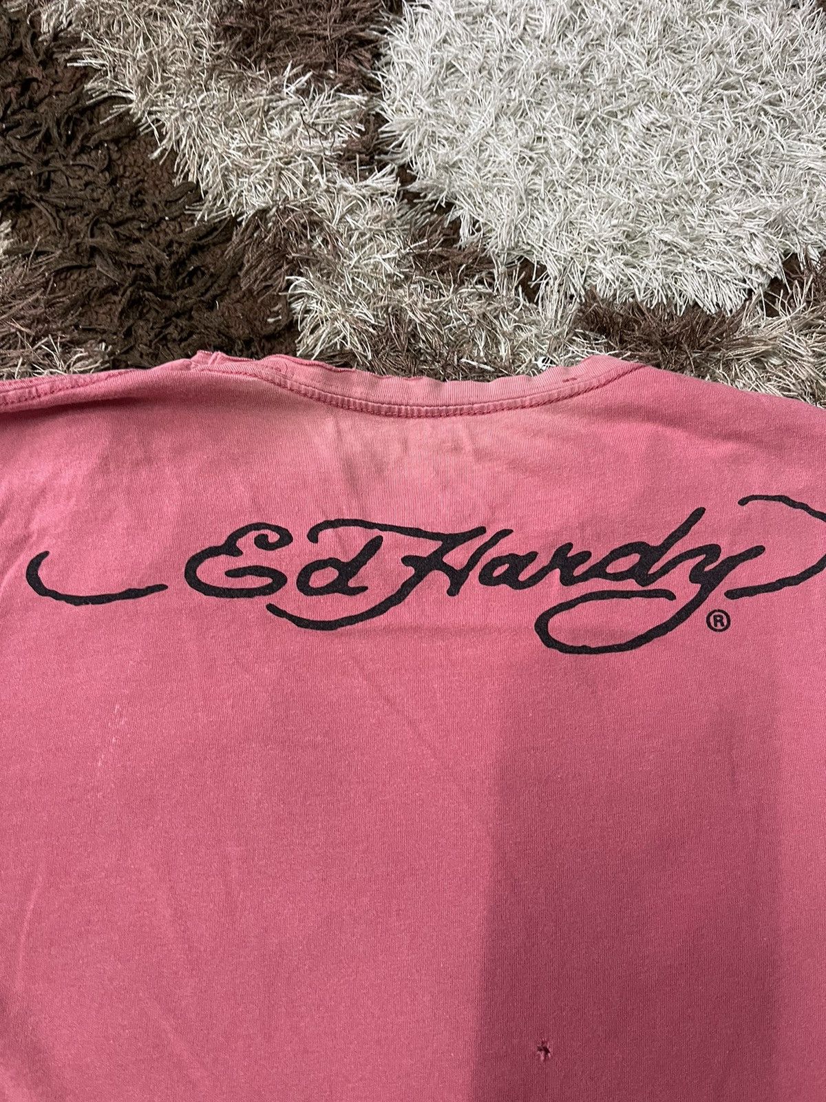 Designer VINTAGE ED HARDY TIGER TEE VERY RARE Size US S / EU 44-46 / 1 - 7 Thumbnail