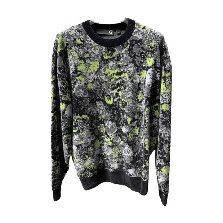 Givenchy Givenchy Men's Splatter Print Crewneck Sweater Size US S / EU 44-46 / 1 - 1 Thumbnail