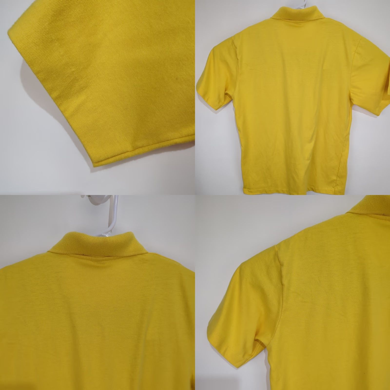 Vintage VINTAGE Outer Banks Motorsports Work Shirt Polo Shirt Men L Yellow Short Sleeve Embroidered Logo 90s Racing Clip Size US L / EU 52-54 / 3 - 8 Thumbnail