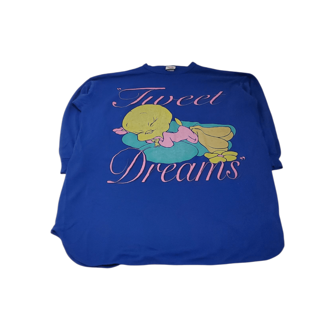 Disney 90s Tweety Bird "Tweet Dreams" Pullover Sleep Shirt Size ONE SIZE - 1 Thumbnail